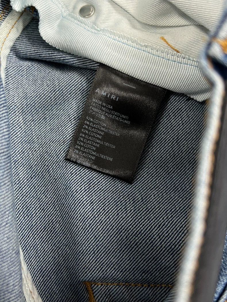 Amiri Amiri blue destroyed jeans Size US 30 / EU 46 - 8 Thumbnail