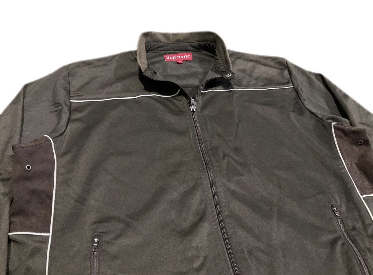Supreme 🔥Archived Ss02 Supreme Brown Cement Jersey Jacket Size US XL / EU 56 / 4 - 3 Thumbnail
