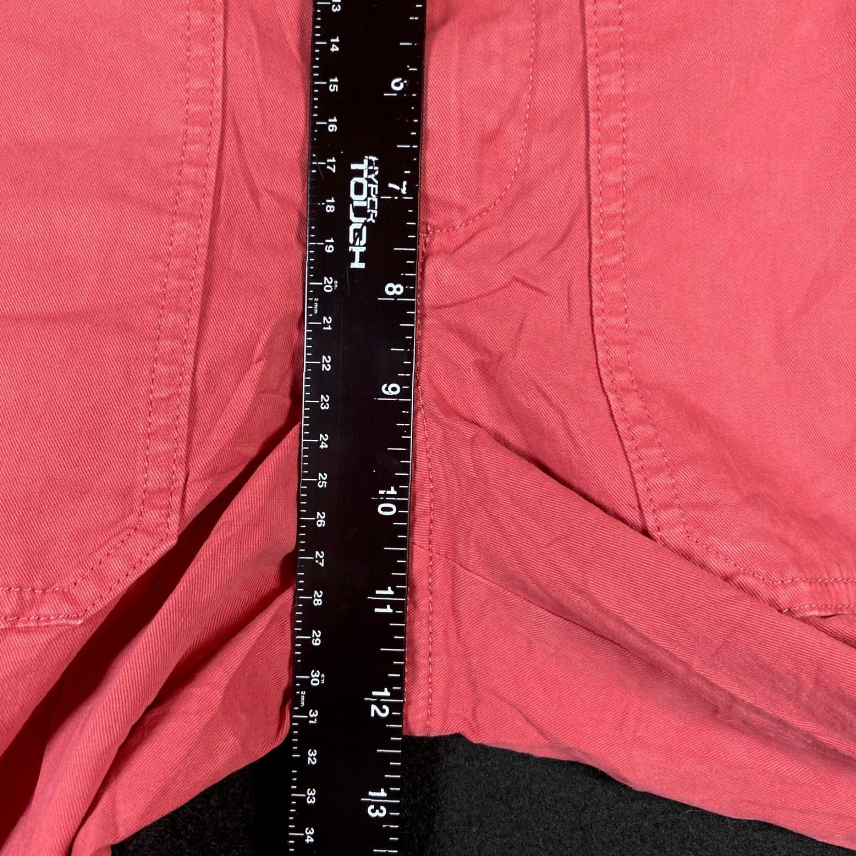 Banana Republic Banana Republic Womens Pants Red Petite Ankle Zip Cotton Blend Stretch 8P Size 24" / US 00 / IT 34 - 7 Thumbnail