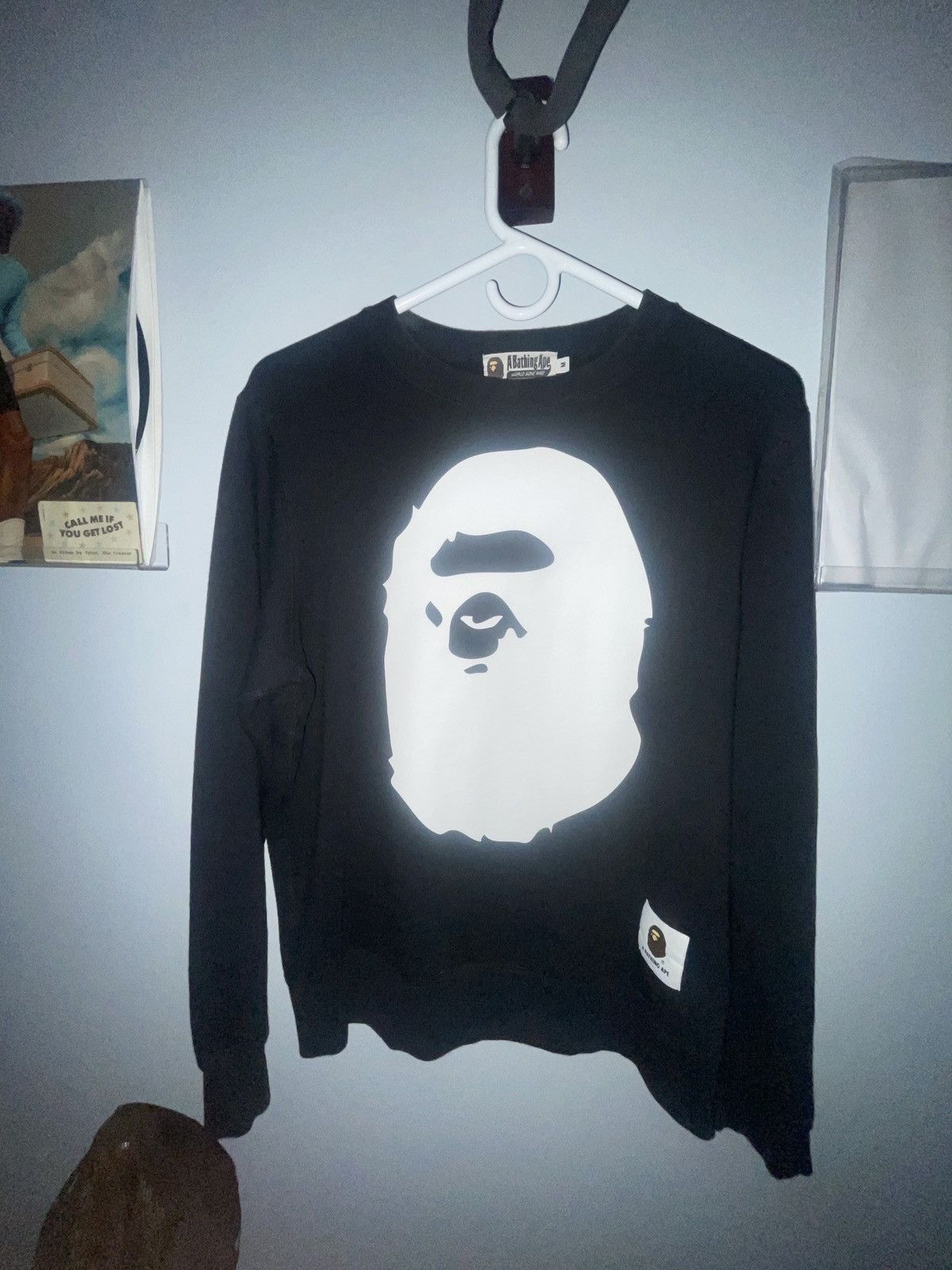 Bape Bape CrewNeck Ape Face Size US M / EU 48-50 / 2 - 1 Thumbnail