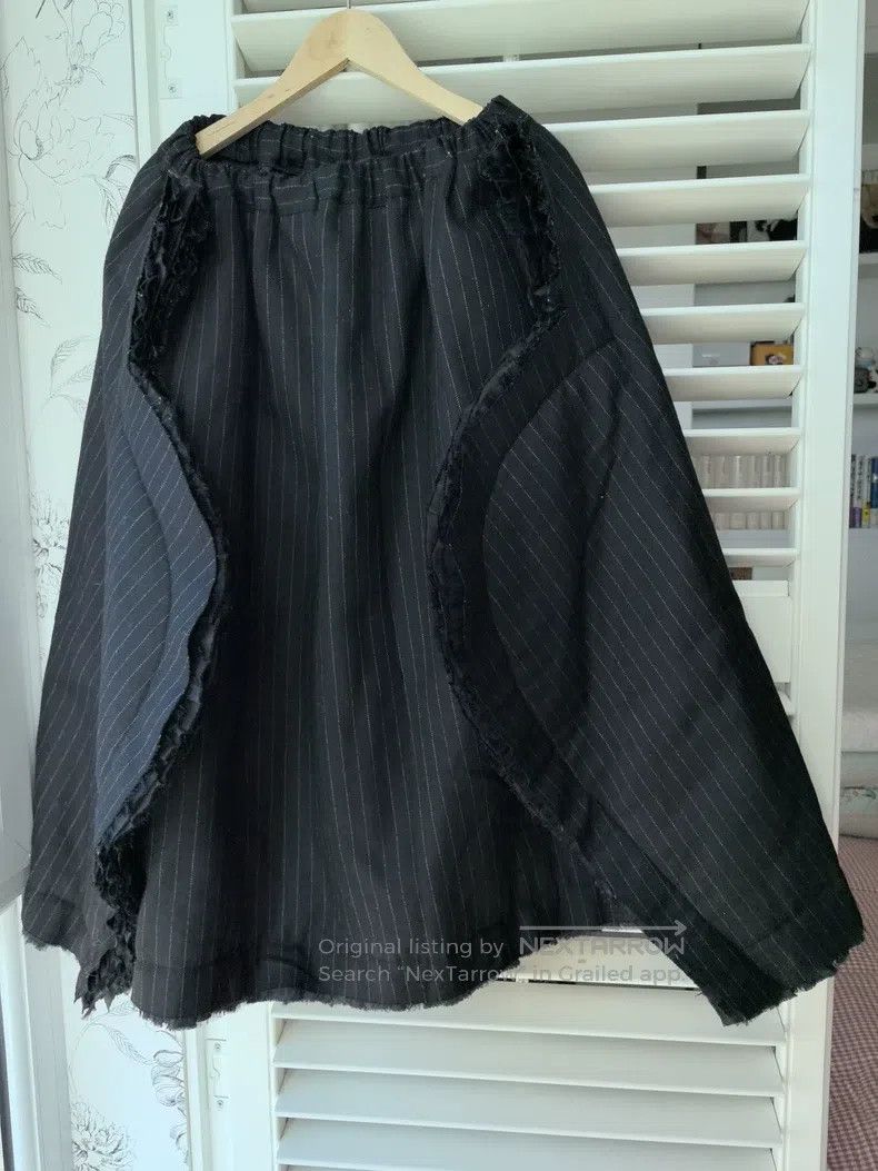 Comme des Garcons Comme Des Garcons size S Asymmetrical Striped Long Skirt Size 23" - 2 Thumbnail