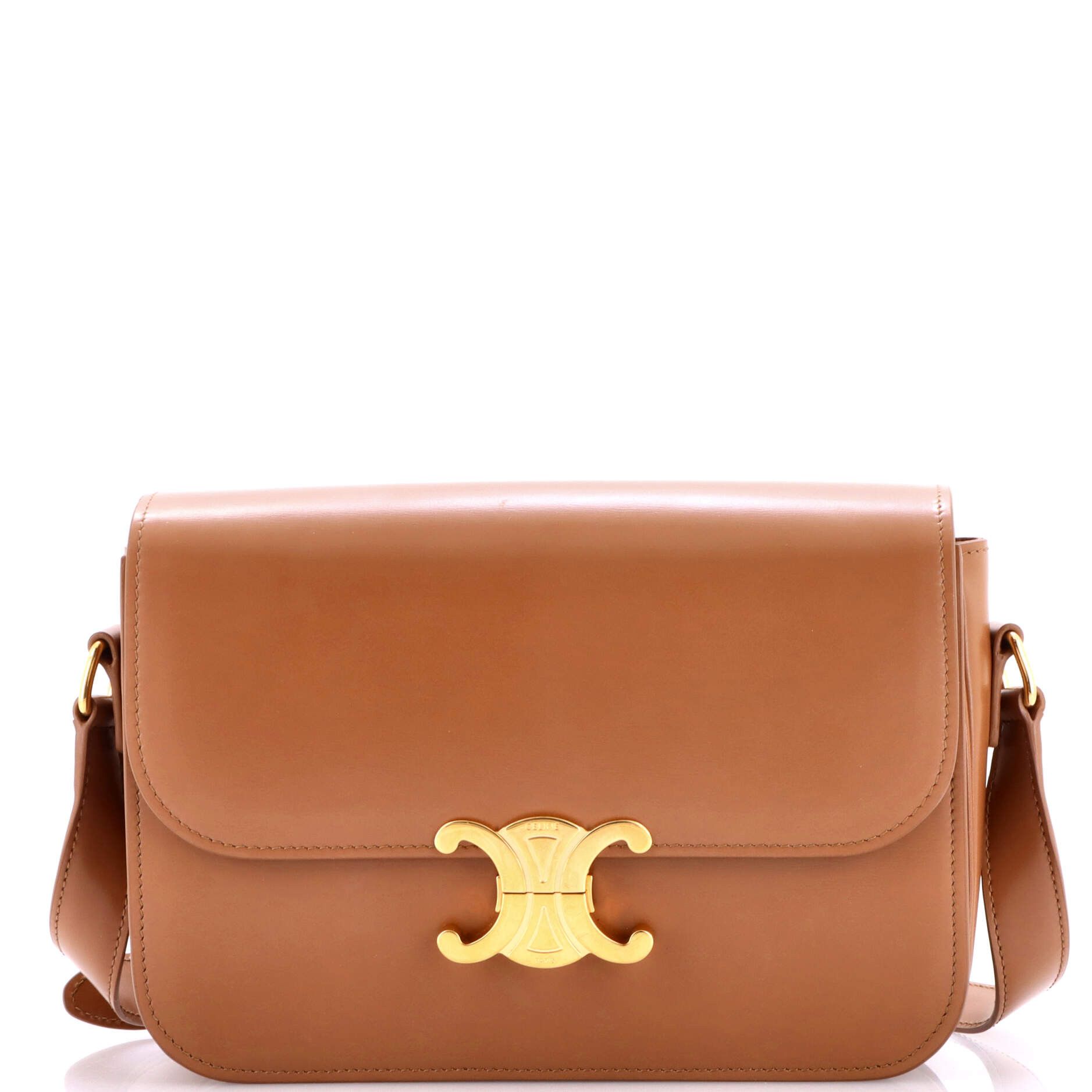 Celine Triomphe Shoulder Bag, Women's