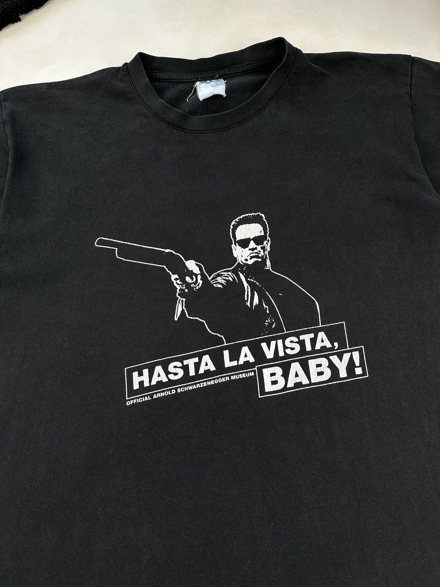 Other Vintage Terminator Tee Hasta La Vista ARNOLD SCHWARZENEGGER Size US L / EU 52-54 / 3 - 2 Thumbnail