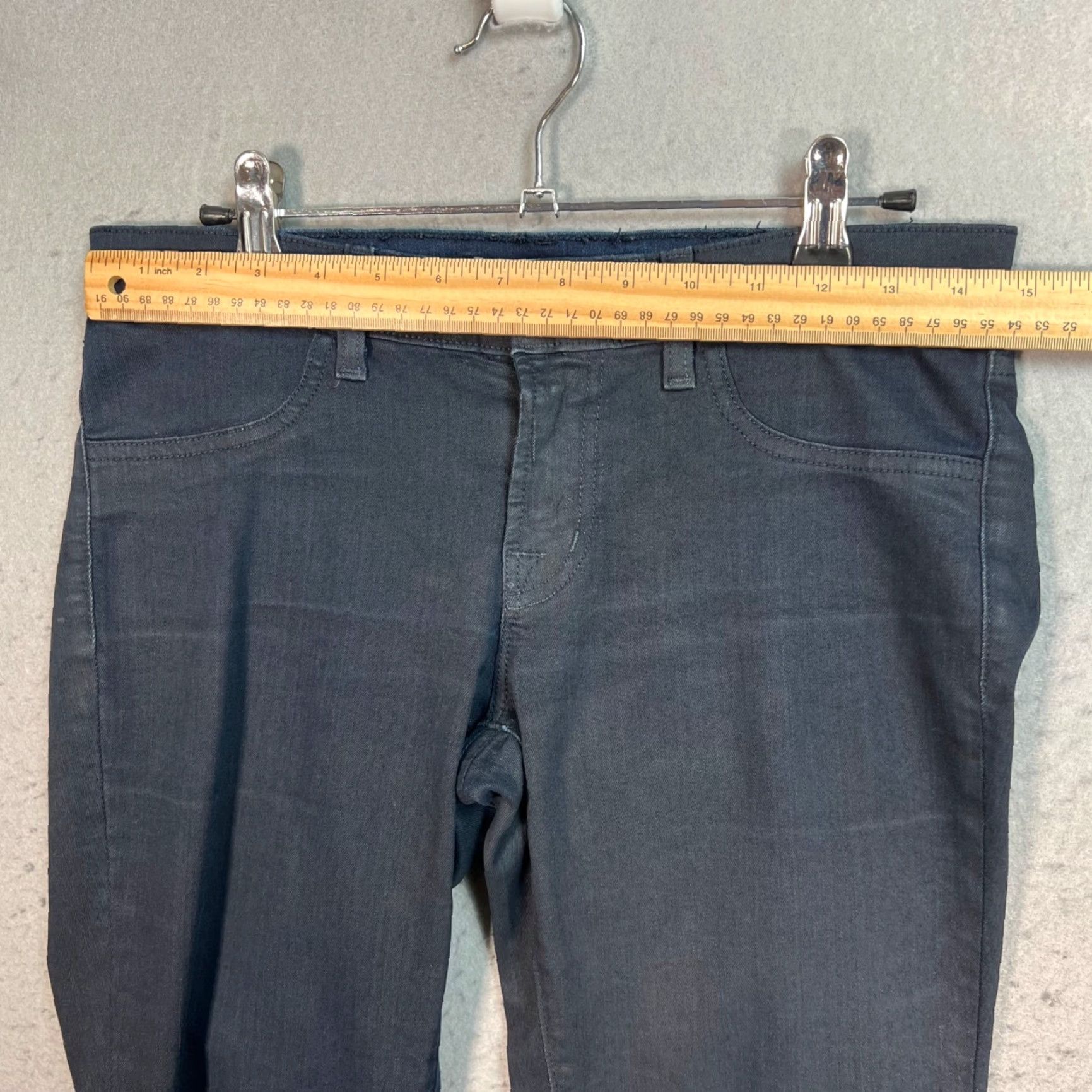 J Brand VINTAGE J Brand Womens Skinny Denim Leggings Size 27 Blue Stretch Cotton Blend 2000s Size 27" / US 4 / IT 40 - 6 Thumbnail