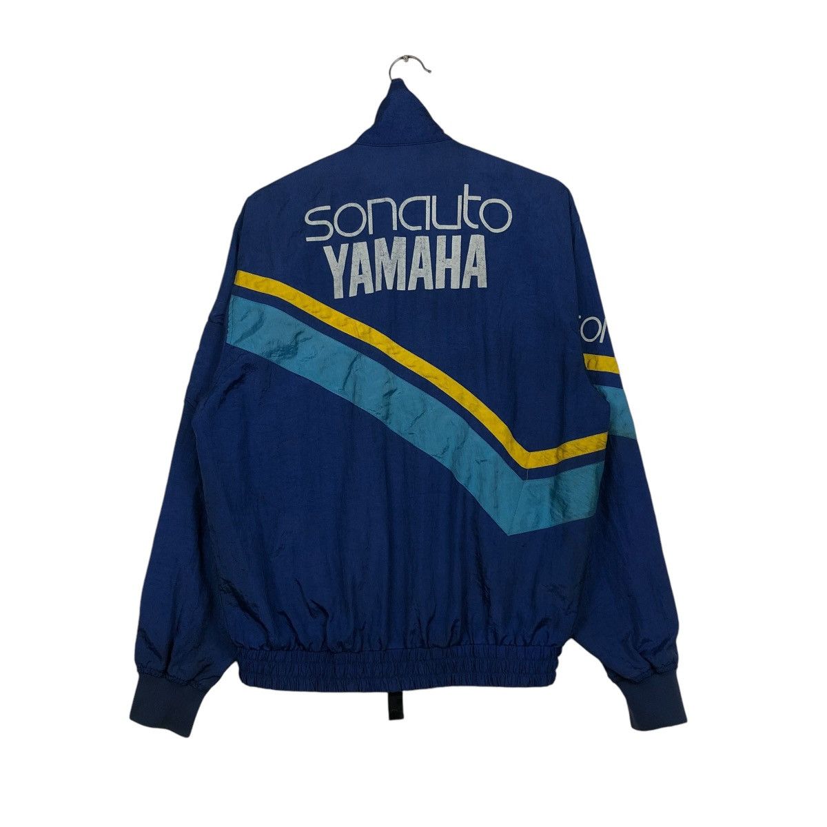 Vintage 🔥VINTAGE BOMBER JACKET RACING SONAUTO YAMAHA BIG LOGO Size US M / EU 48-50 / 2 - 10 Thumbnail