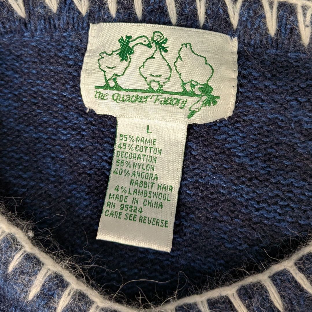 Vintage Vintage Kitschy Snowman Cardigan | L | The Quacker Factory Size L / US 10 / IT 46 - 4 Thumbnail