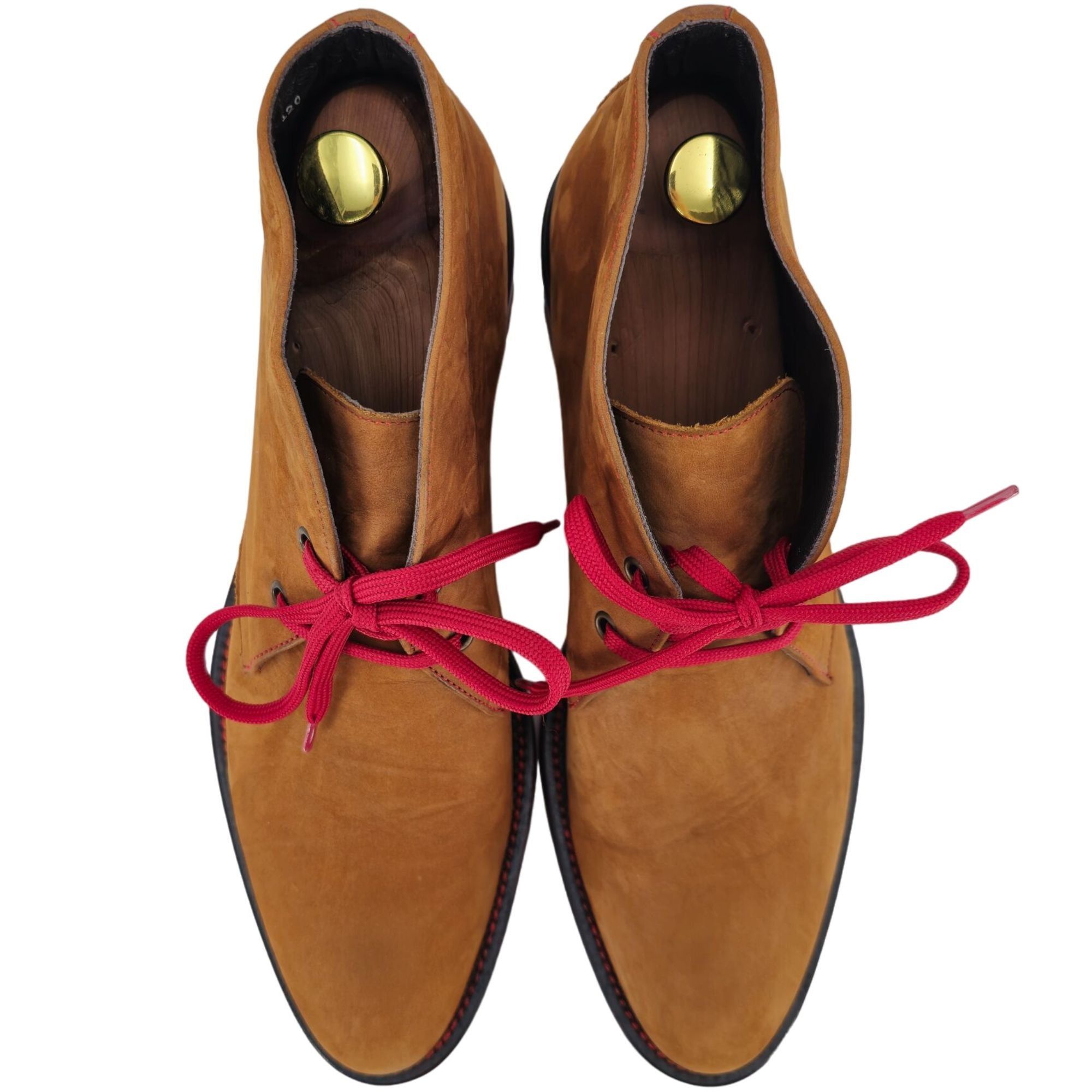 Donald Pliner Donald J. Pliner Italy Brown Suede Chukka Boots Men size 8.5 Size US 8.5 / EU 41-42 - 8 Thumbnail