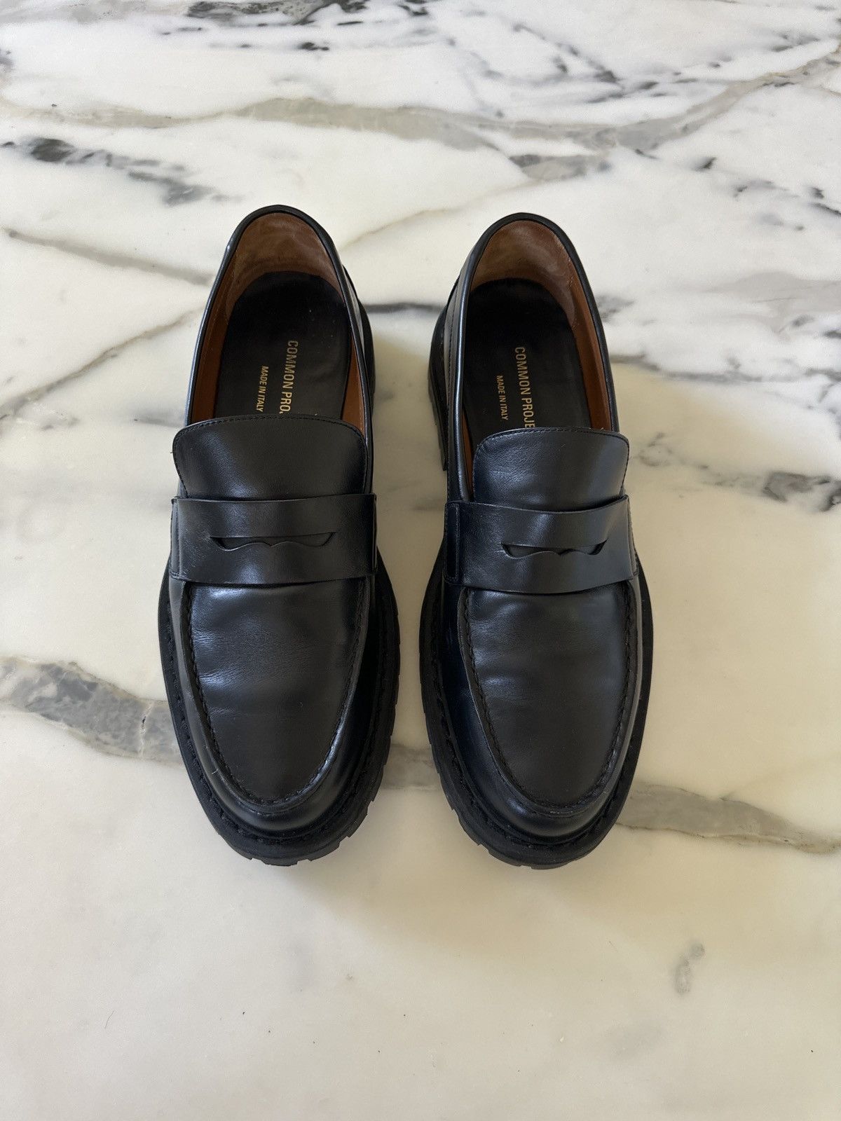 Common Projects Common Projects Loafer with Tread Sole Size US 10 / EU 43 - 1 Thumbnail