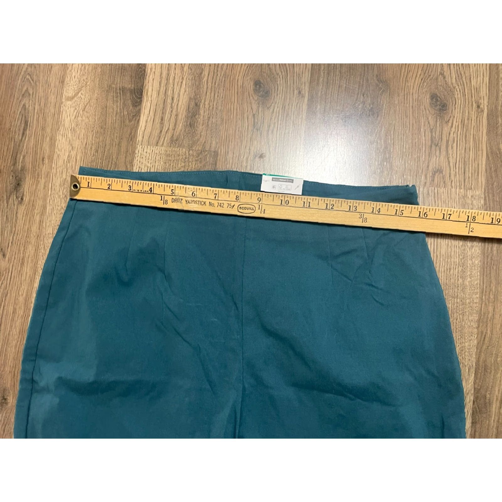 Vintage **Time&Tru Women's Green Size 16 Stretch Pants NWT** User: Time&Tru Women's Green Size 16 Stretch Pants NWT Size 38" / US 16 / IT 52 - 7 Thumbnail