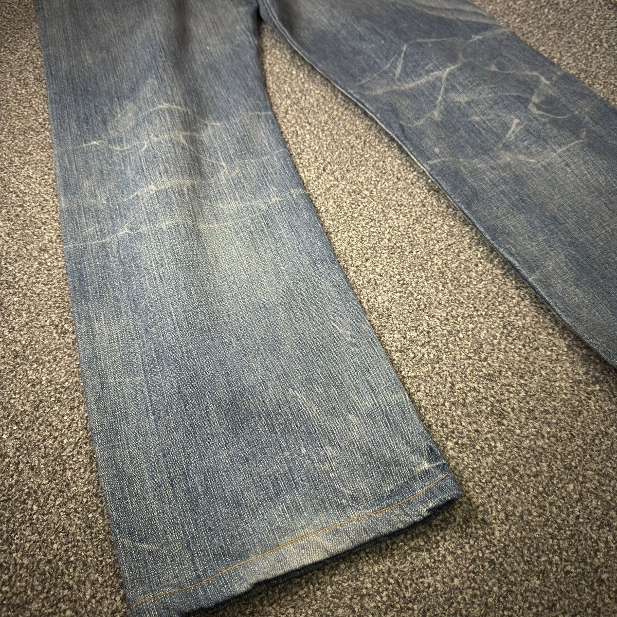 If Six Was Nine 🔥🇺🇸 Vintage 2004 Levis 501 Straight Faded Aging Denim W34 Size US 34 / EU 50 - 11 Thumbnail