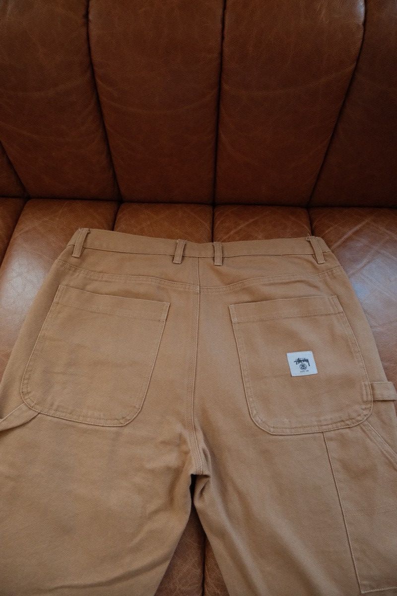 Stussy Beige Canvas Double Knee Pants Size US 34 / EU 50 - 7 Thumbnail