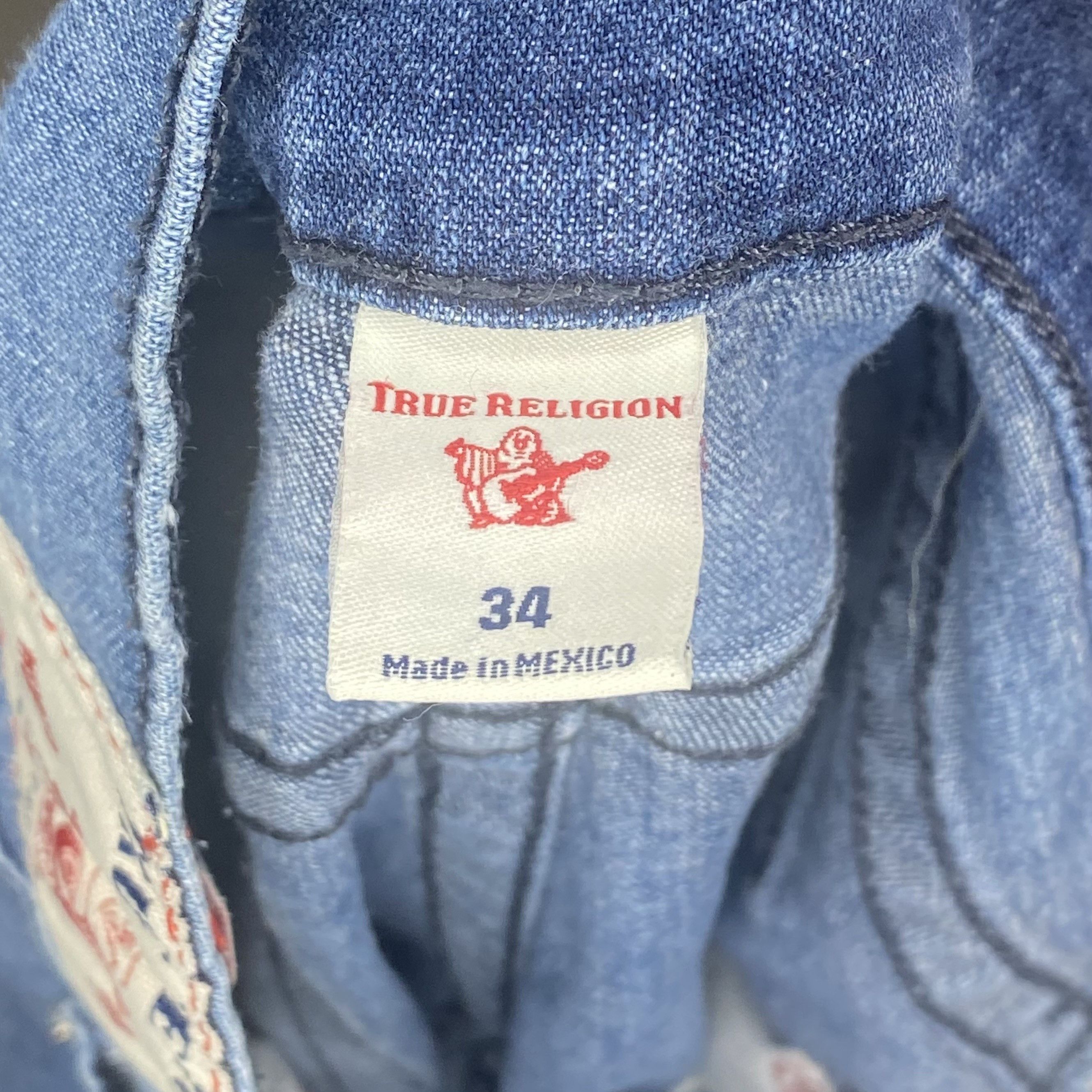 True Religion True Religion Women's Jeans Size 34" / US 12 / IT 48 - 4 Thumbnail