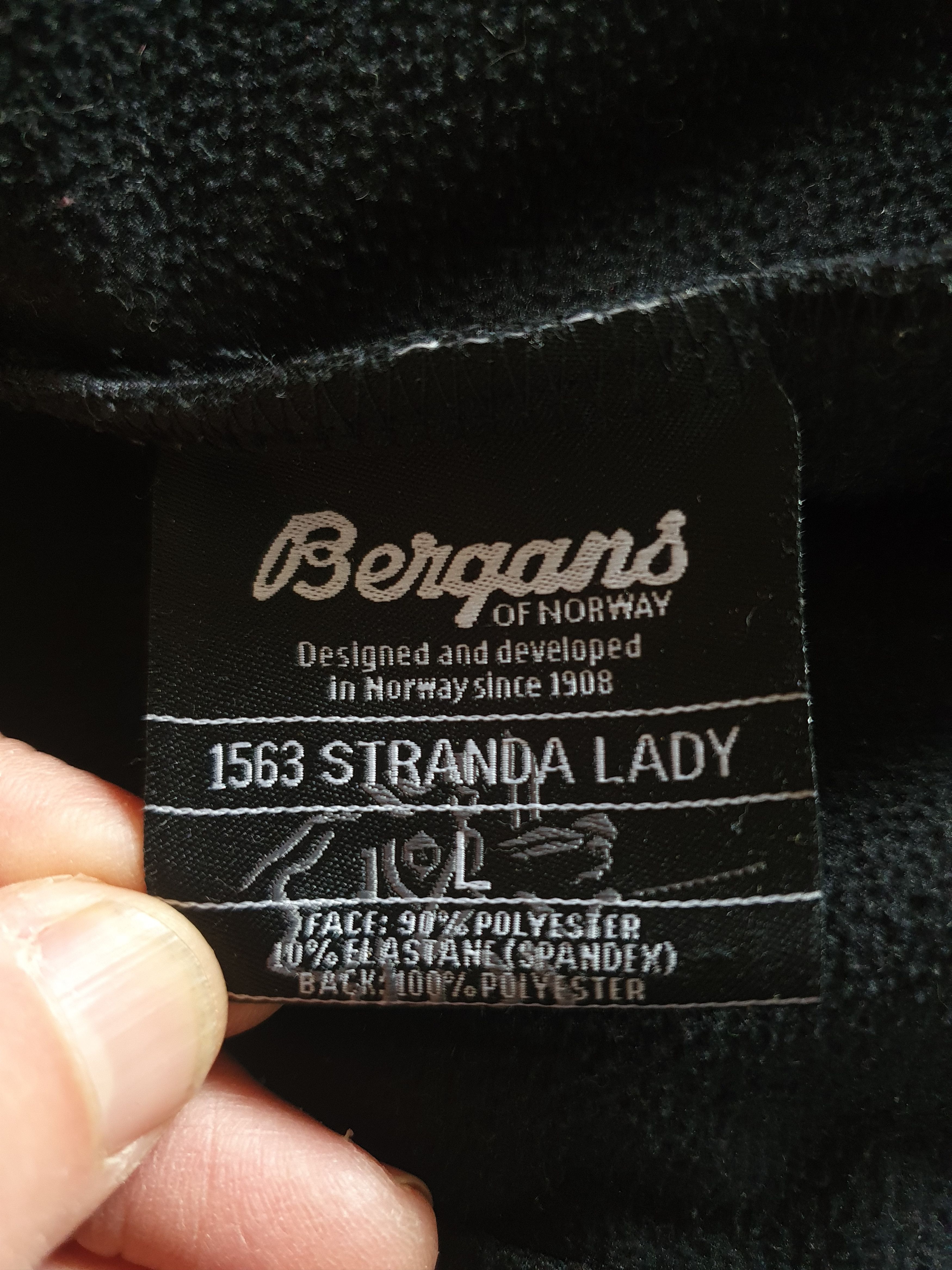 Bergans of Norway Bergans of Norway 1563 Stranda Lady Soft Shell Jacket sz L Size L / US 10 / IT 46 - 3 Thumbnail
