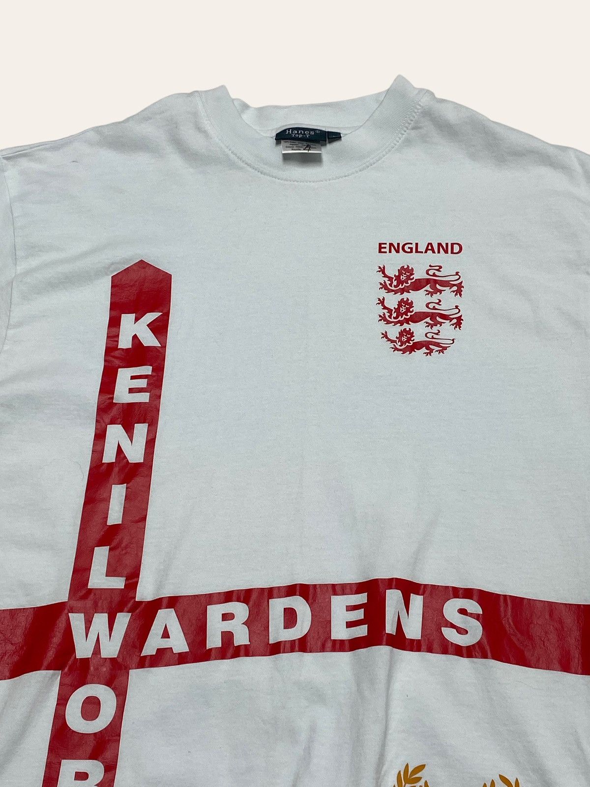 Vintage Vintage 2010 ENGLAND Kneilworth Wardens Big Logo Tee Size US M / EU 48-50 / 2 - 2 Thumbnail