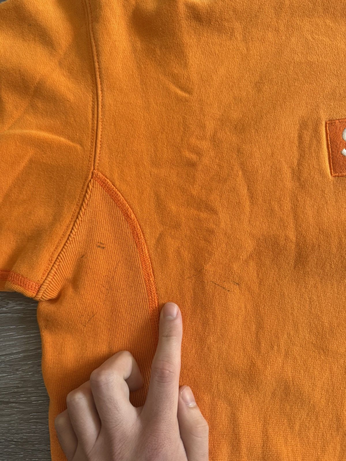 Supreme Supreme Orange Box Logo Hoodie 1999 Size US L / EU 52-54 / 3 - 7 Thumbnail