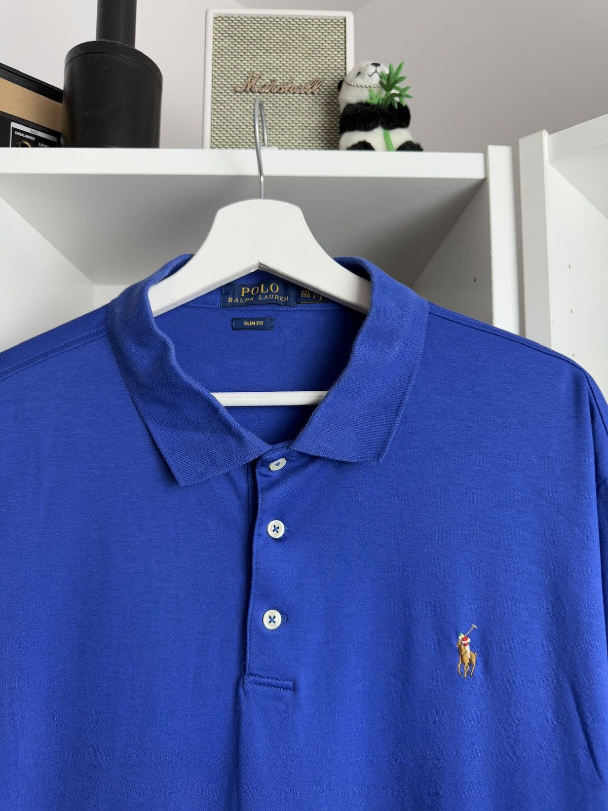 Designer × Polo Ralph Lauren × Ralph Lauren Vintage y2k Polo Ralph Lauren polo t-shirt XL drill luxury Size US XXL / EU 58 / 5 - 4 Thumbnail