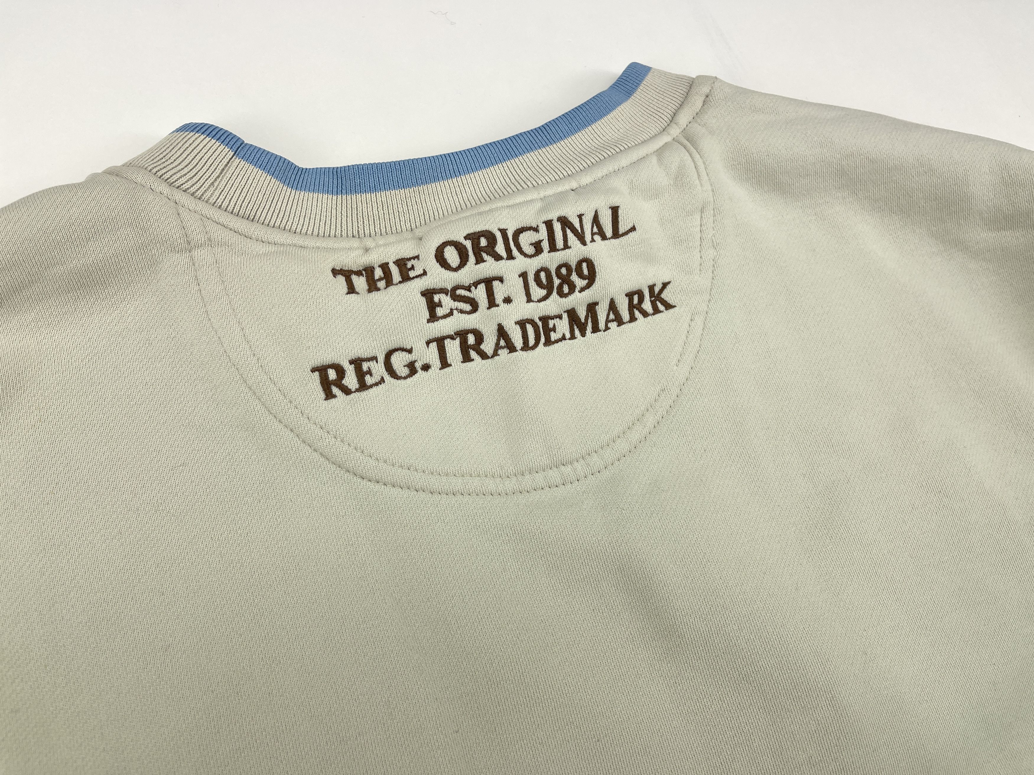Karl Kani KARL KANI sweatshirt, beige, vintage Kani Faces, 90s size XL Size US XL / EU 56 / 4 - 13 Thumbnail