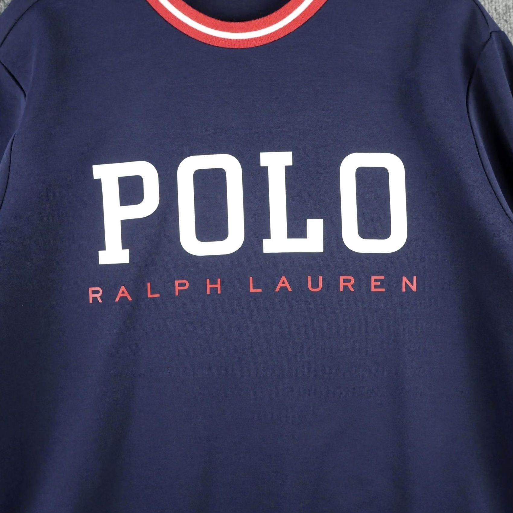 Polo Ralph Lauren Polo Ralph Lauren Sweatshirt Mens L Blue Crewneck Pullover Graphic Print Logo Casual Size US L / EU 52-54 / 3 - 2 Thumbnail