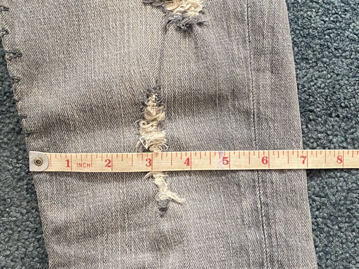 Japanese Brand × Mastermind Japan MASTERMIND JAPAN DISTRESSED DENIM PANTS Size US 30 / EU 46 - 20 Thumbnail