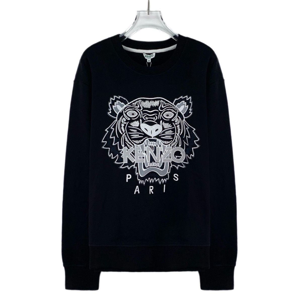 Kenzo Kenzo Tiger Head Embroidered Long Sleeve Sweatshirt K26WX Size US M / EU 48-50 / 2 - 1 Thumbnail