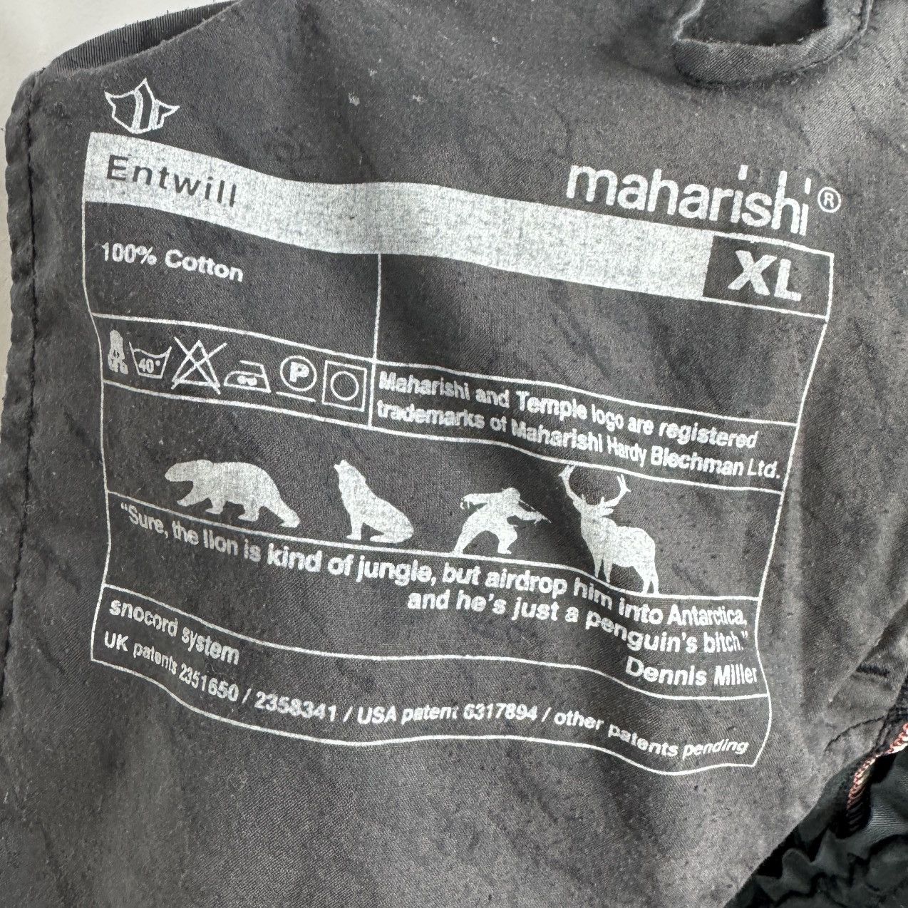 Maharishi Maharishi Combat Parachute Pants with Embroidered Dragons Size US 36 / EU 52 - 8 Thumbnail