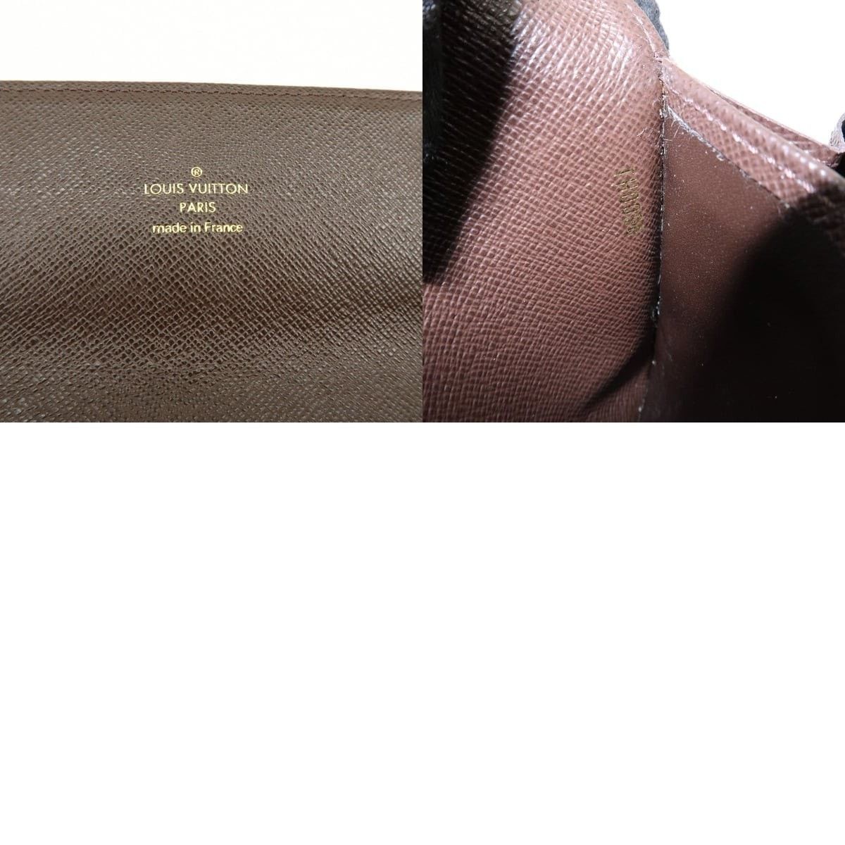 Louis Vuitton Louis Vuitton Monogram Mini Lin Canvas Long Wallet Brown Size ONE SIZE - 8 Thumbnail