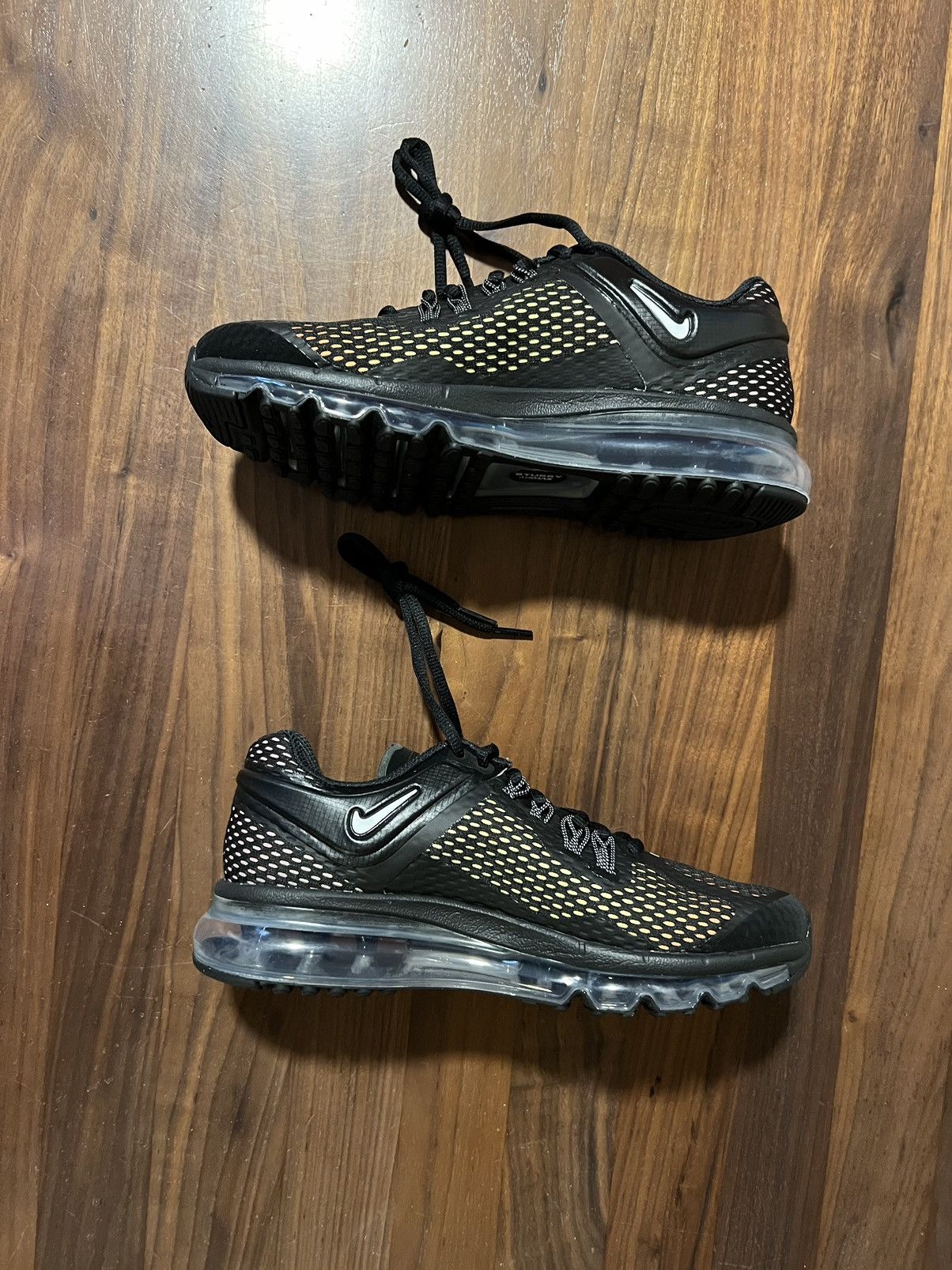Nike Nike STUSSY X AIR MAX 2013 'BLACK' Men’s 6.5 / Women’s 8 Size US 6.5 / EU 39-40 - 3 Thumbnail