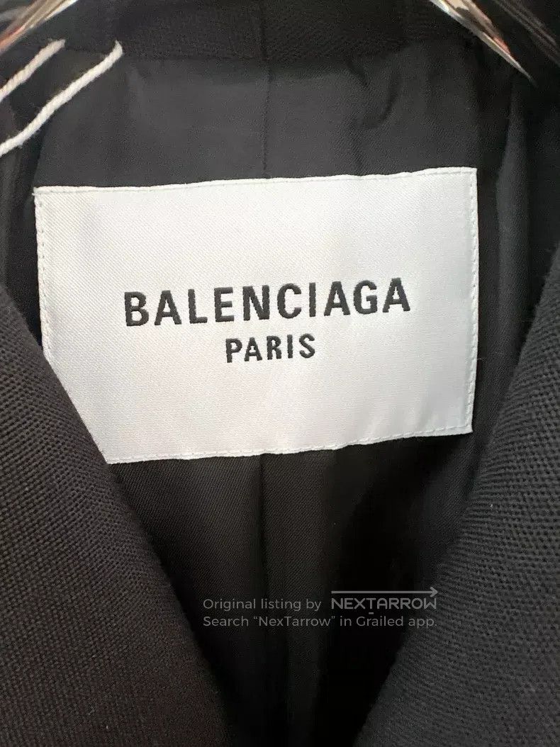 Balenciaga Balenciaga Black oversized blazer Size XS / US 0-2 / IT 36-38 - 3 Thumbnail