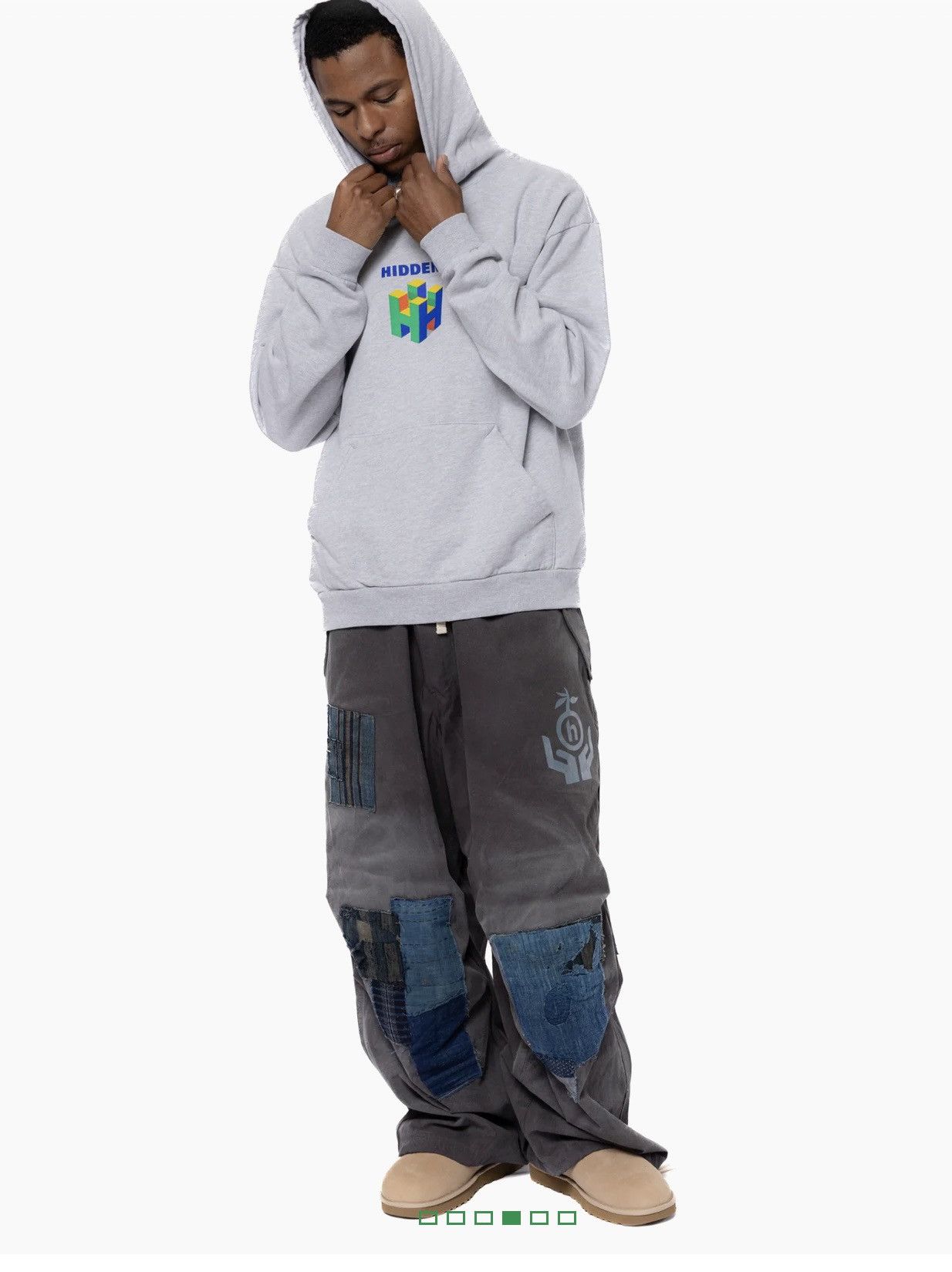 HIDDEN Hidden NY Gems Boro Overpants (Small/Medium) Size US 32 / EU 48 - 4 Thumbnail
