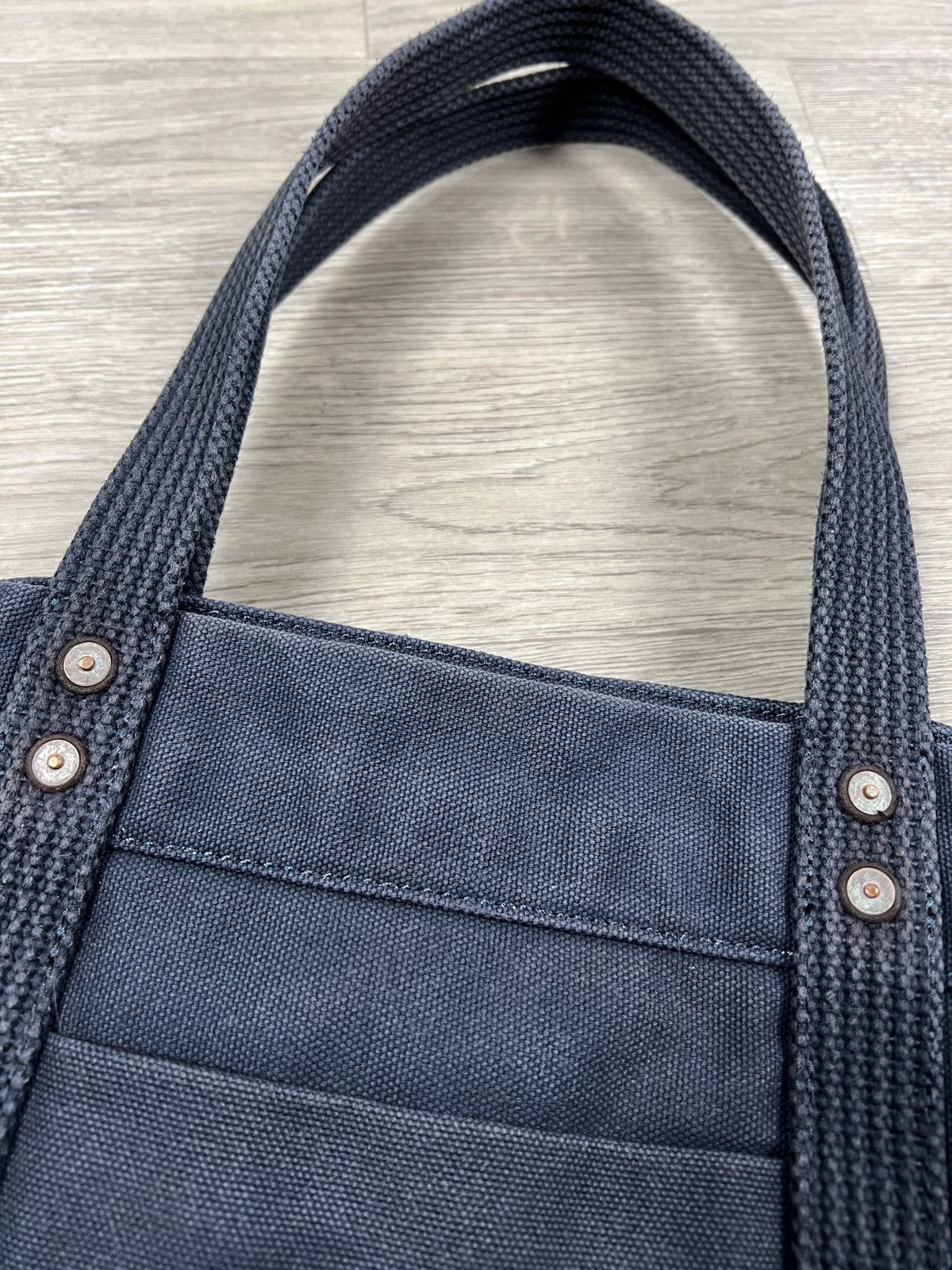 Polo Ralph Lauren Faded Polo Ralph Lauren Big Pony Canvas Tote Bag Mens Size ONE SIZE - 4 Thumbnail