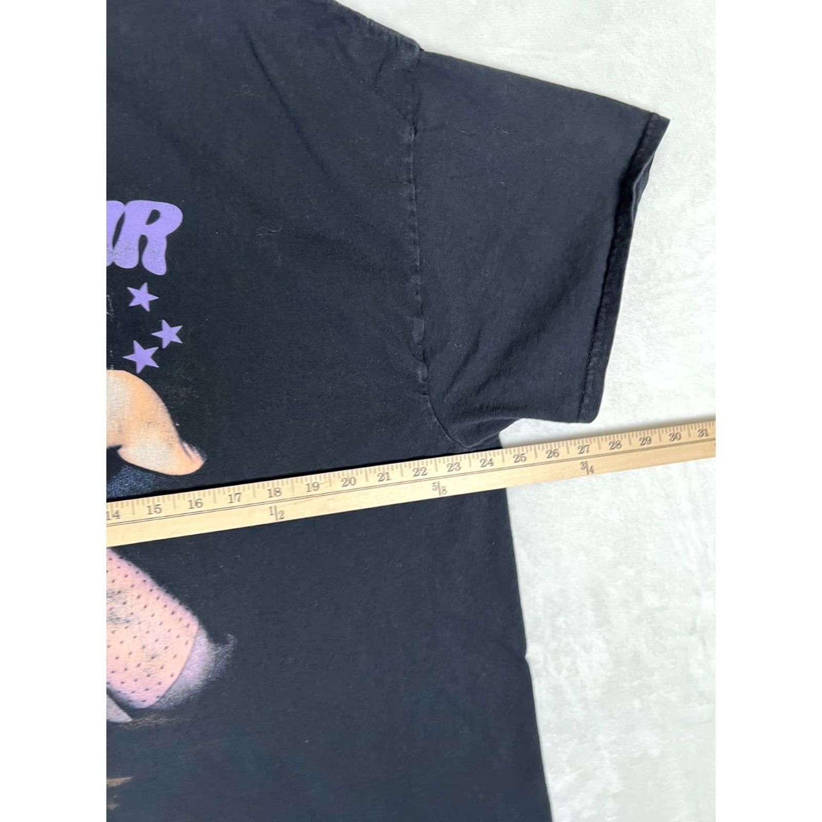 Vintage Olivia Rodrigo Guts World Tour Live T-Shirt 2XL Black Crew Neck Short Sleeve Unisex Adults Concert Merch Casual Stained Size XXL / US 16-18 / IT 52-54 - 6 Thumbnail