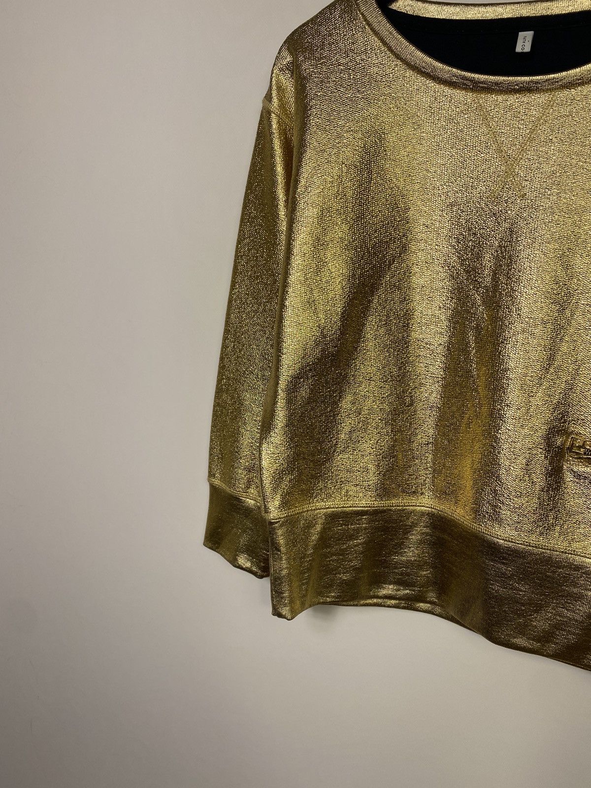 Faith Connexion 🔥🔥Faith Connexion Gold Cotton Y2k Sweatshirt Size M / US 6-8 / IT 42-44 - 4 Thumbnail