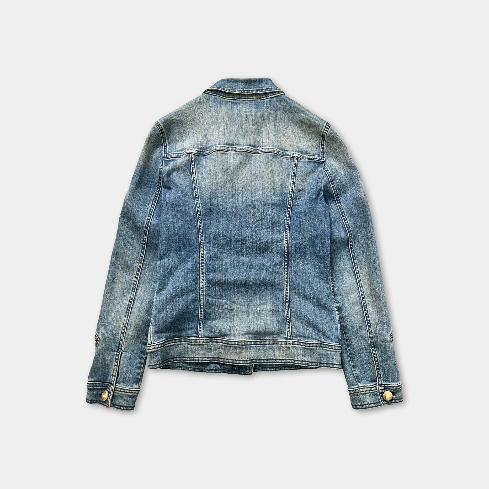 Moschino Moschino 00's Multipocket Denim Jacket Size US S / EU 44-46 / 1 - 4 Thumbnail