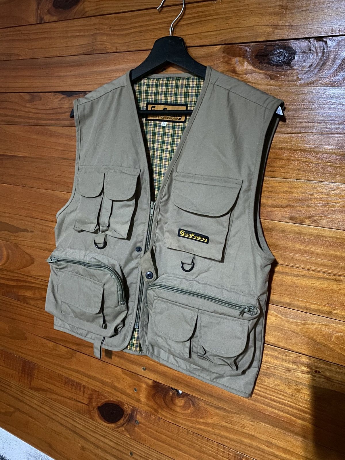 GoldFeeling Fishing Outdoor Multi-Pocket Utility Vest