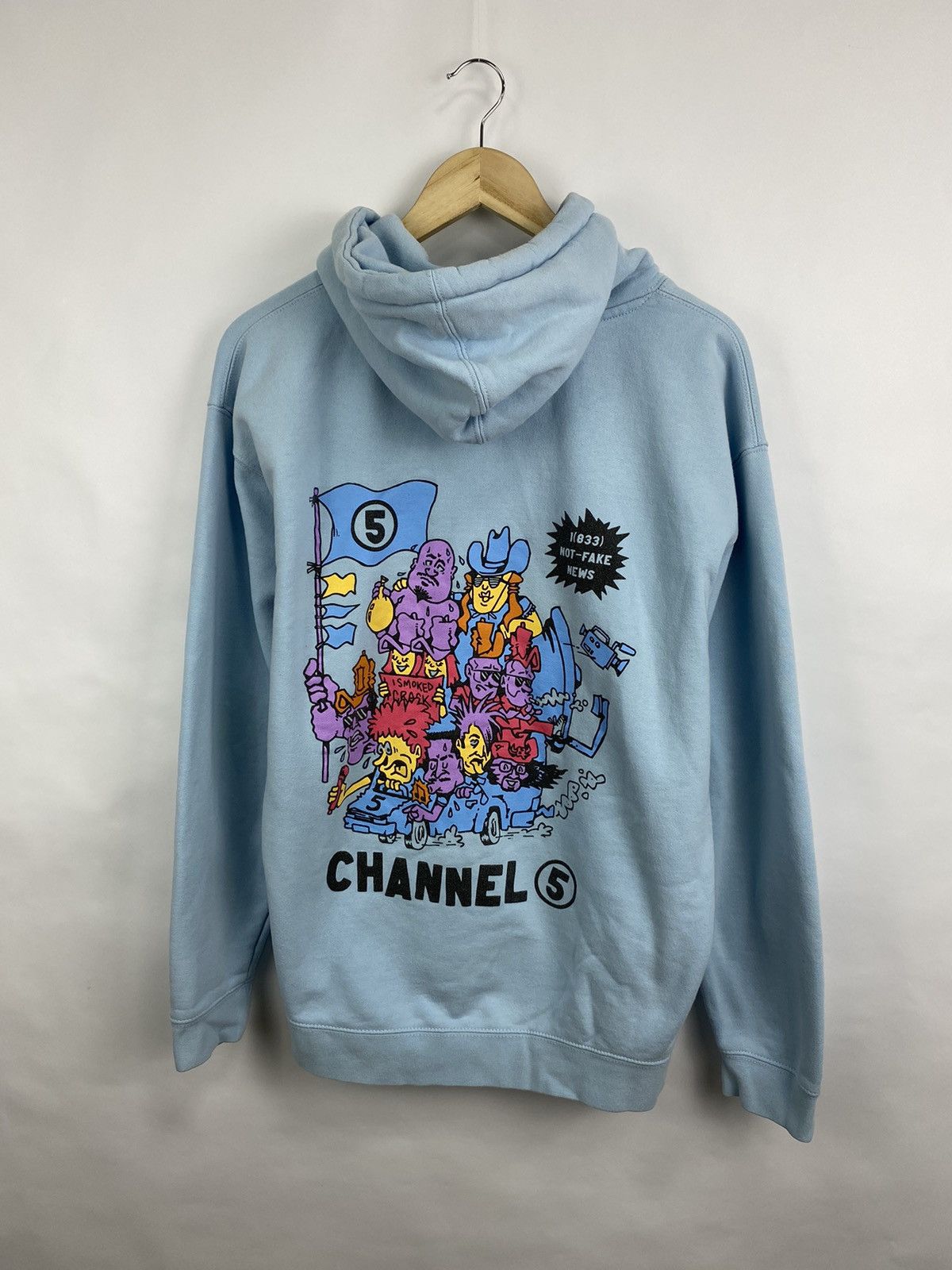 All Gas No Brakes 🇺🇸 All Gas No Brakes Channel 5 Independent Hoodie Rare Retro Size US L / EU 52-54 / 3 - 3 Thumbnail