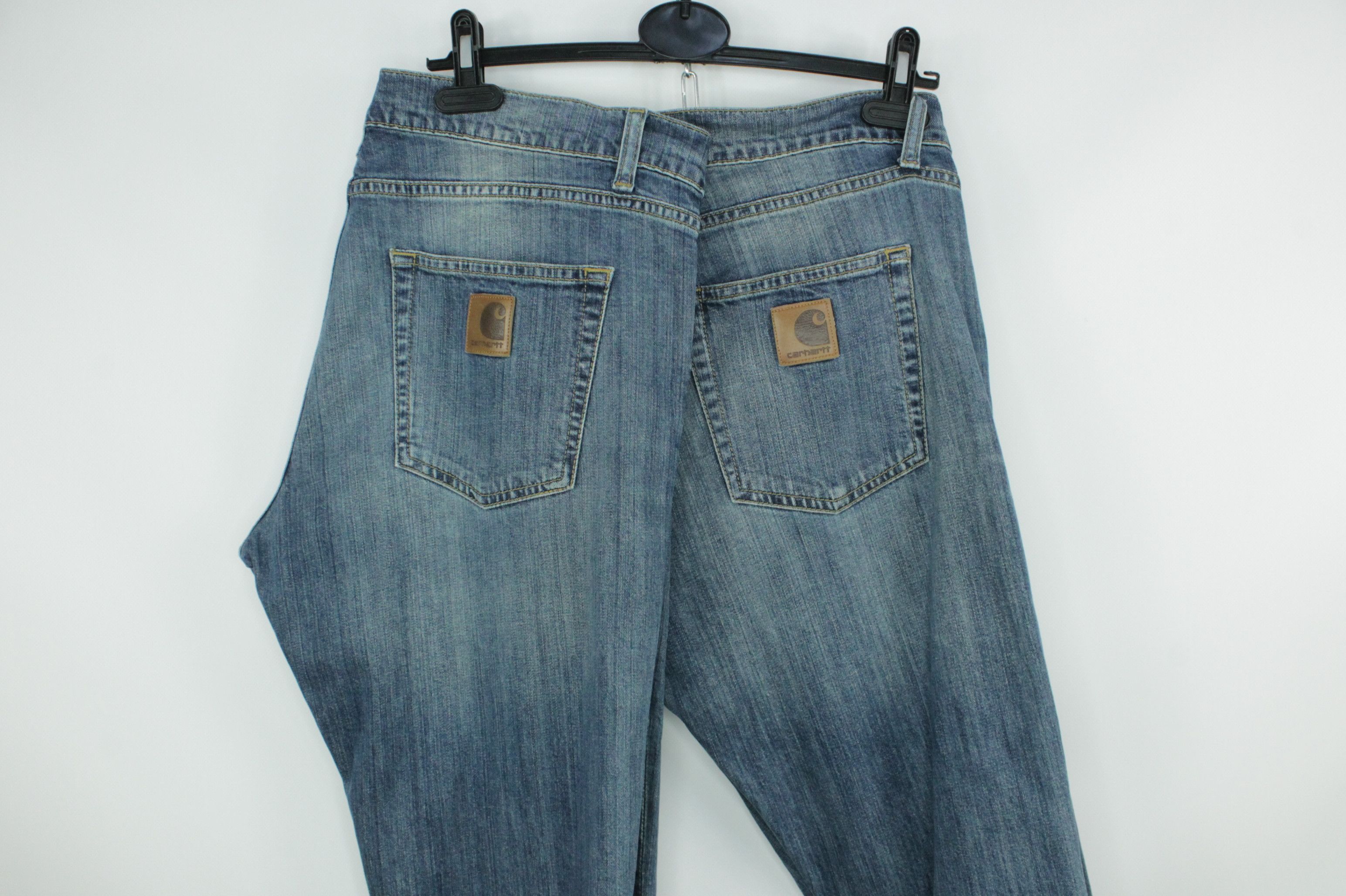 Carhartt Carhartt Wip Slim Fit Blue Denim Rebel Pant Jeans Size US 36 / EU 52 - 8 Thumbnail