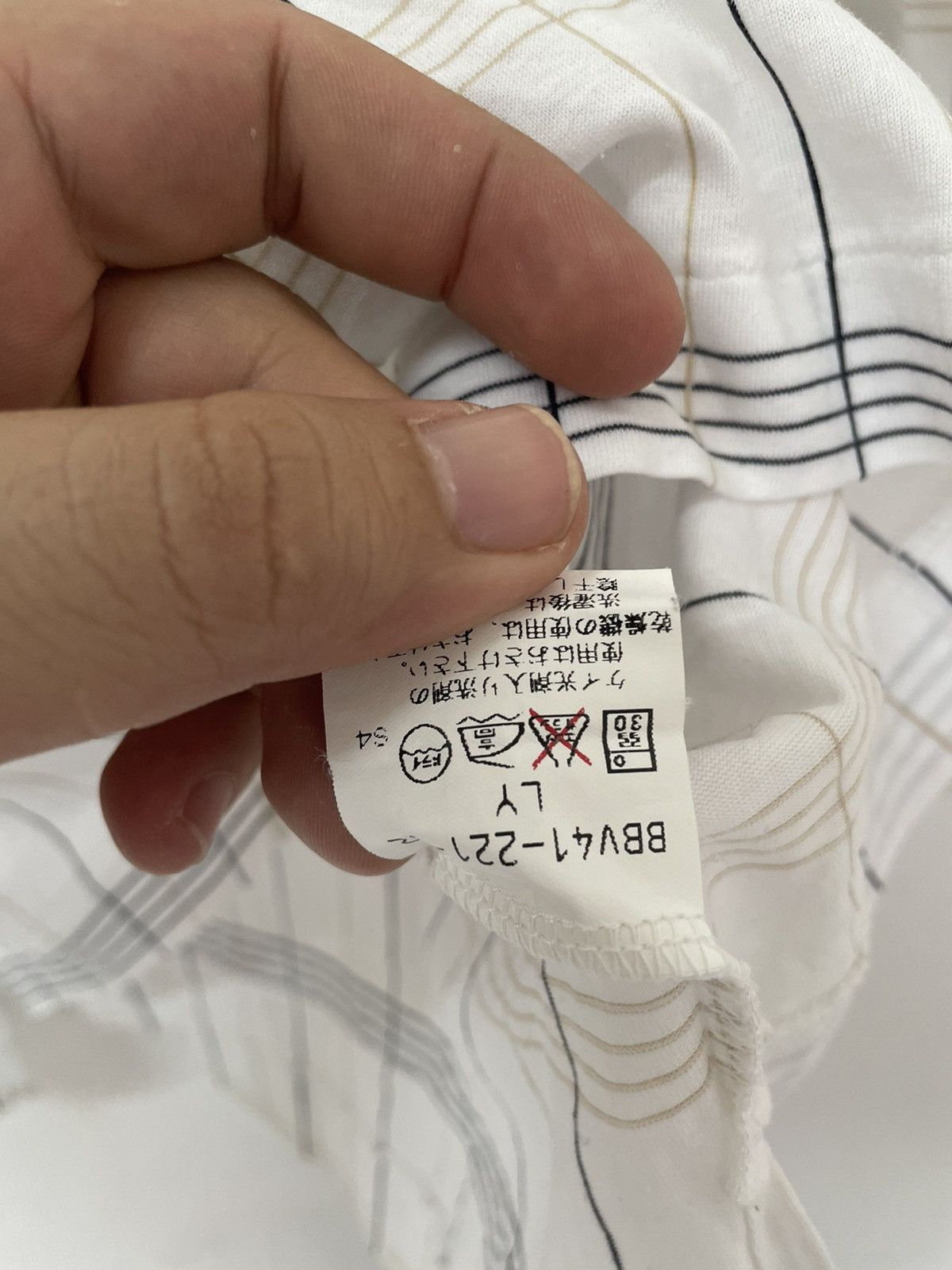 Burberry × Vintage BURBERRYS VINTAGE CHECKERED POLO TEE Size US S / EU 44-46 / 1 - 7 Thumbnail