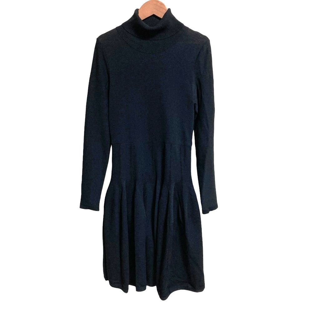 Other Other FOXEY Turtleneck Knit Dress Textile Dresses 34804 DUTY FREE for USA Size ONE SIZE - 1 Thumbnail