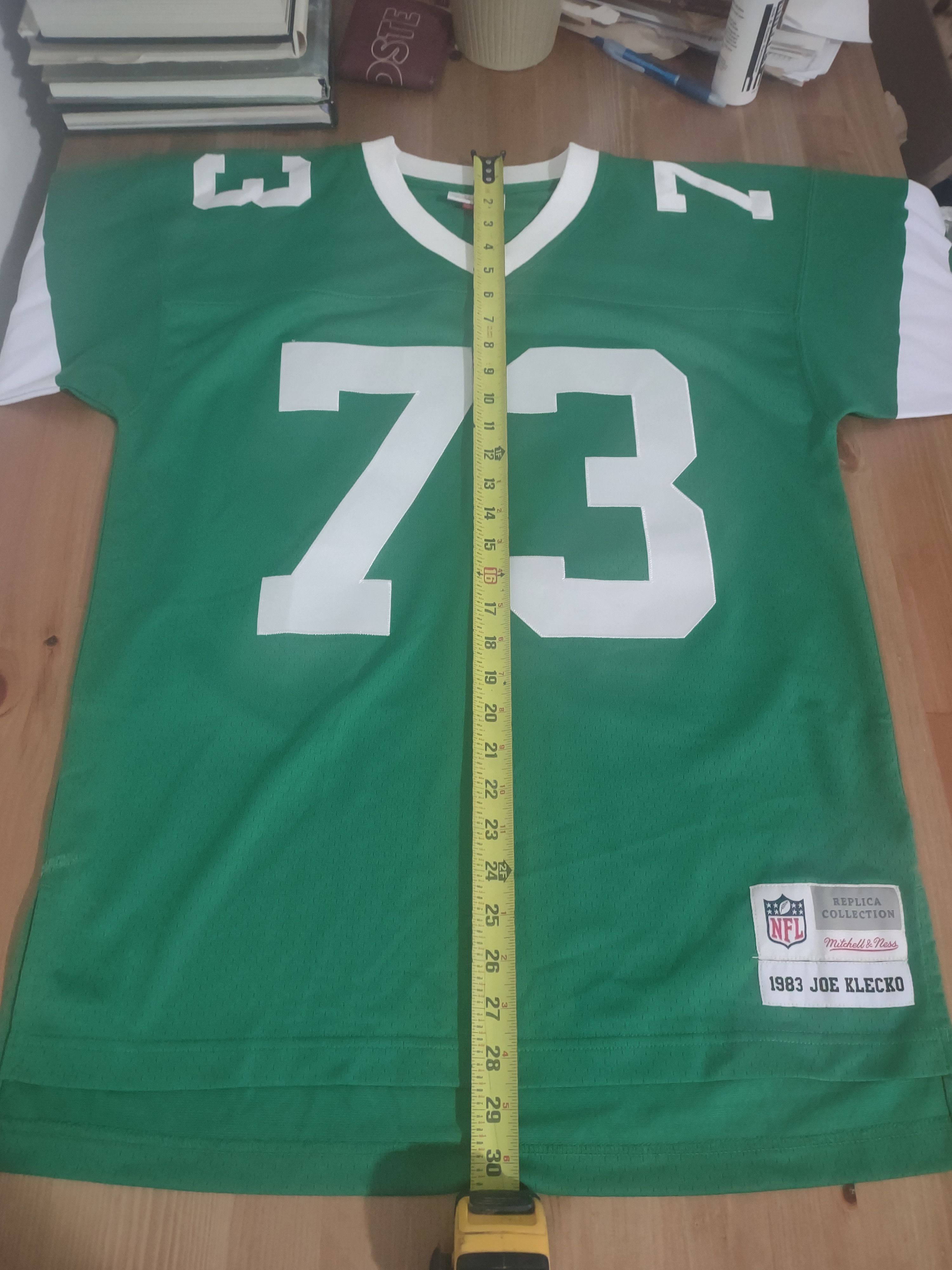 Mitchell & Ness × NFL Joe Klecko 1983 New York Jets Stitched RC Away Jersey Size US M / EU 48-50 / 2 - 13 Thumbnail
