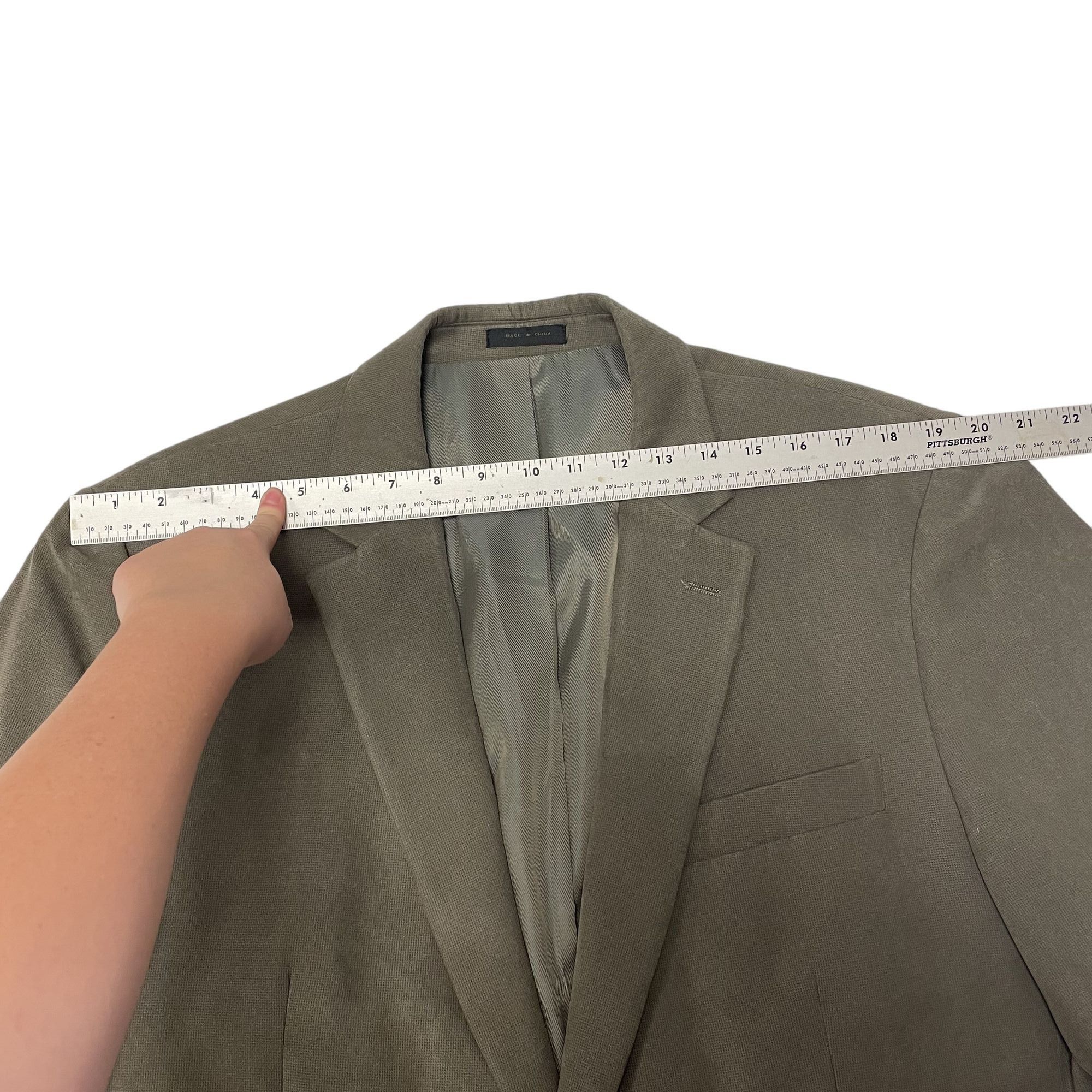 Andrew Fezza Vtg Andrew Fezza Sport Coat SOFT MICROFIBER Jacket Size 44R - 10 Thumbnail