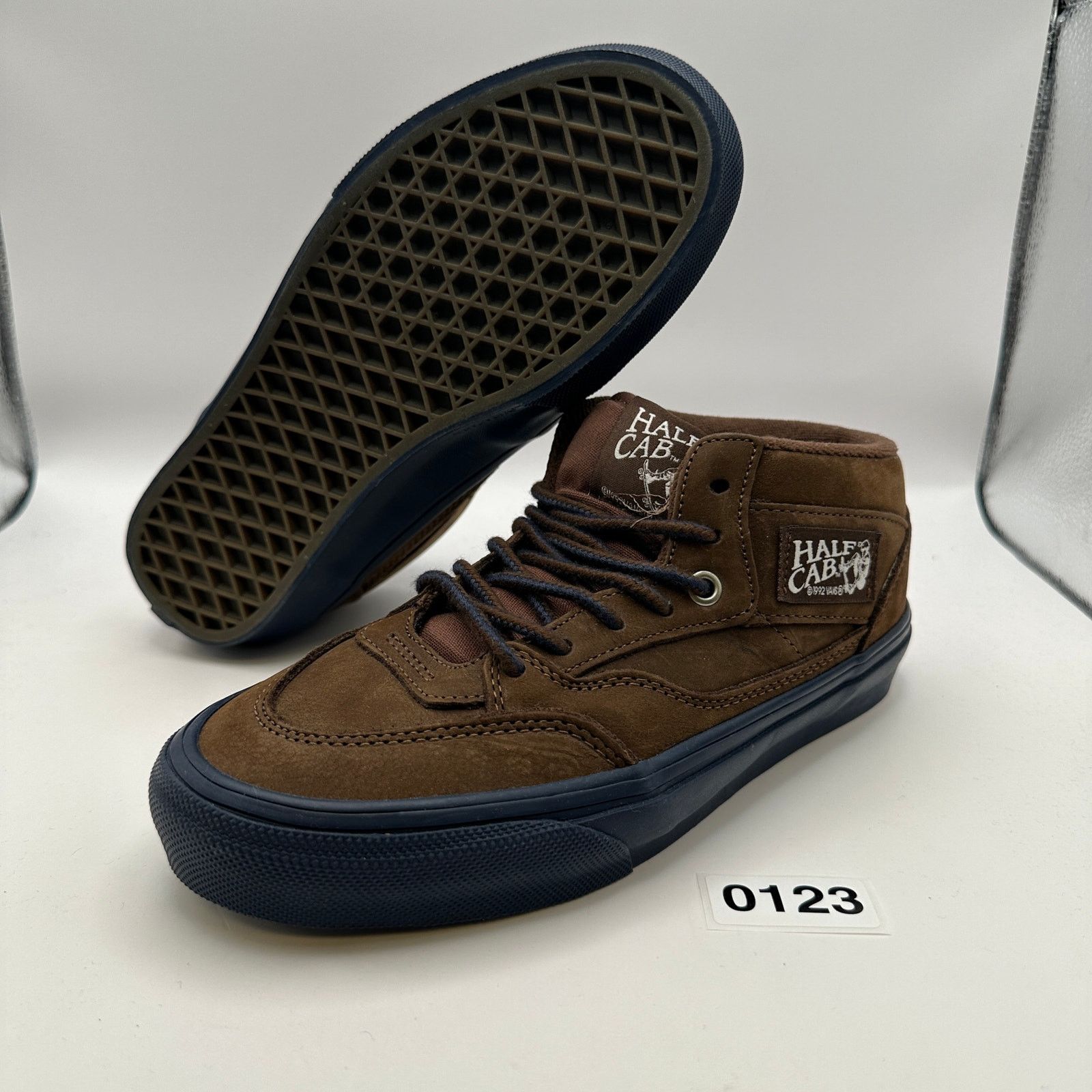 Vans VANS x NICK MICHEL Men's Size 6 Half Cab Suede Brown/Navy Size US 6 / EU 39 - 1 Thumbnail