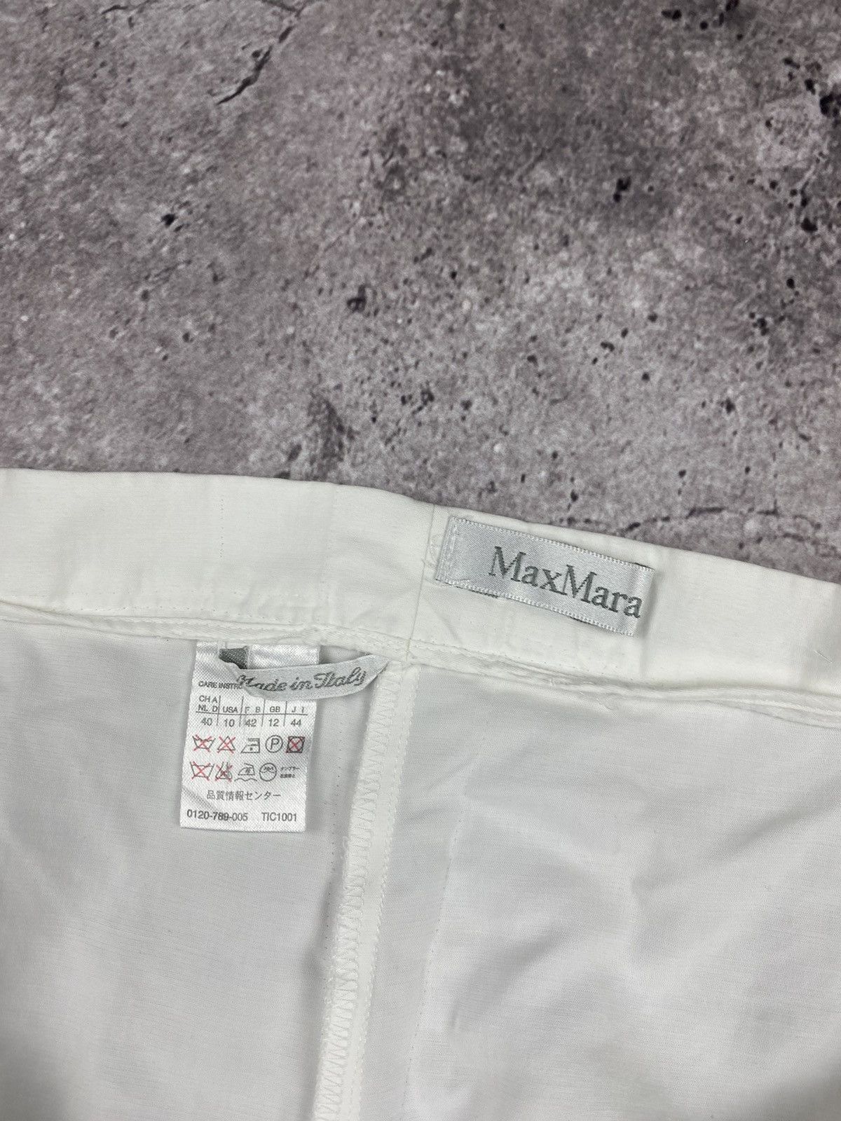 Max Mara × Vintage Vintage MaxMara Lilac Relaxed Fit Wide Leg Pants Size 32" / US 10 / IT 46 - 5 Thumbnail