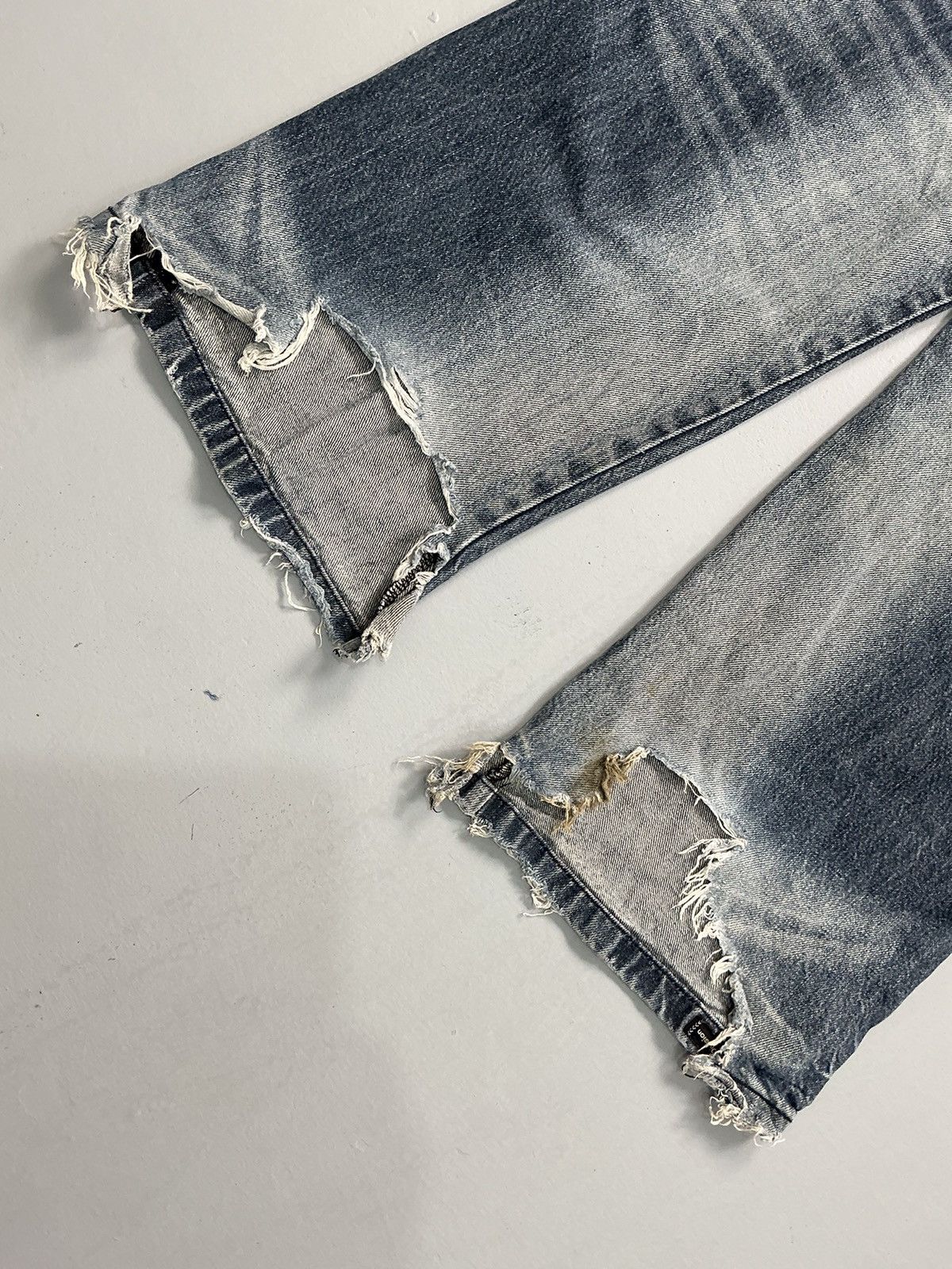 Wrung Vintage wrung Davidson embroidered denim Size US 36 / EU 52 - 12 Thumbnail