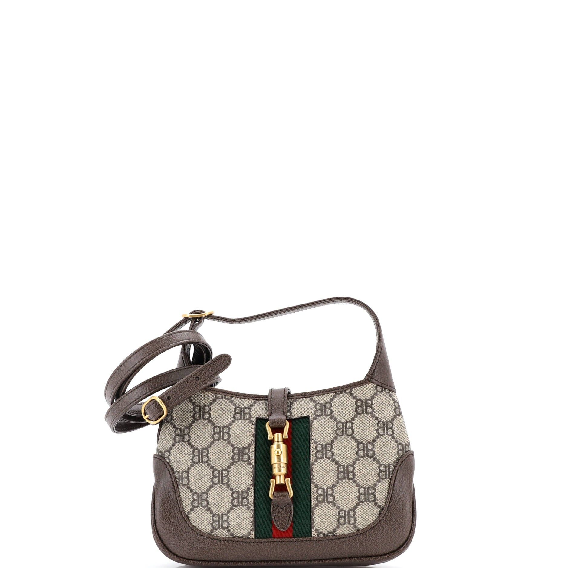 Balenciaga x Gucci The Hacker Project Jackie 1961 Hobo Size ONE SIZE - 1 Thumbnail