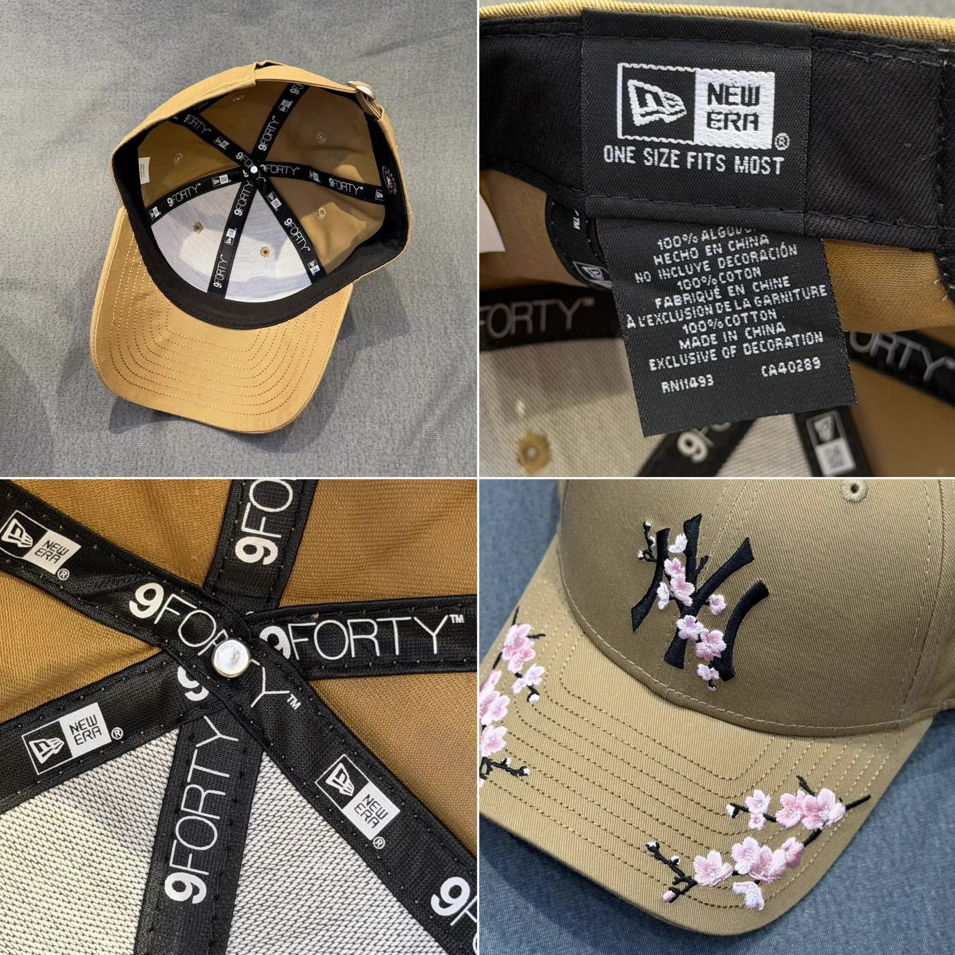 New Era New Era Curved Brim Cap Q5 Size ONE SIZE - 5 Thumbnail