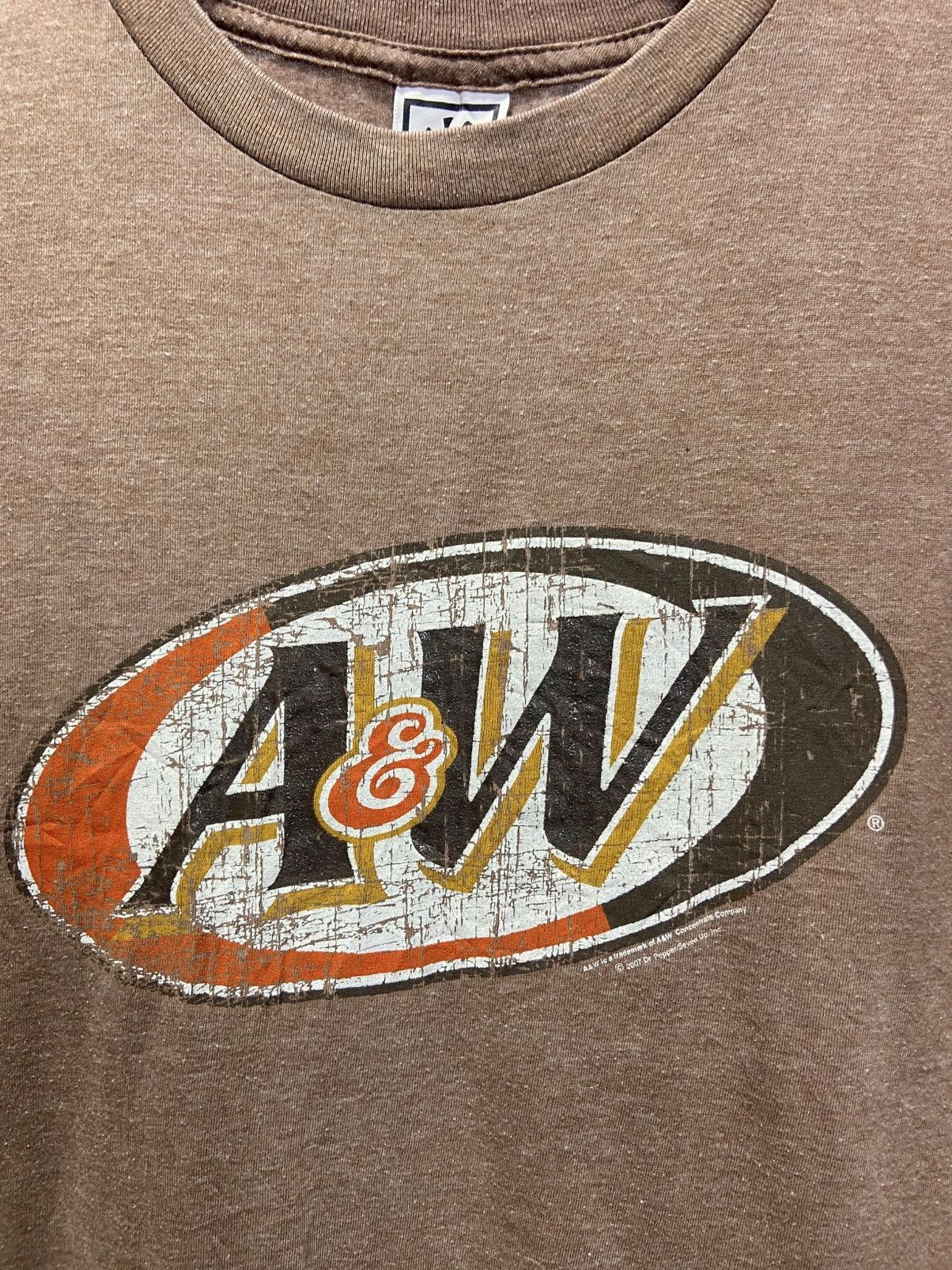 Vintage Vintage 2007 A&W Savvy Dr Pepper t shirt Size US M / EU 48-50 / 2 - 3 Thumbnail