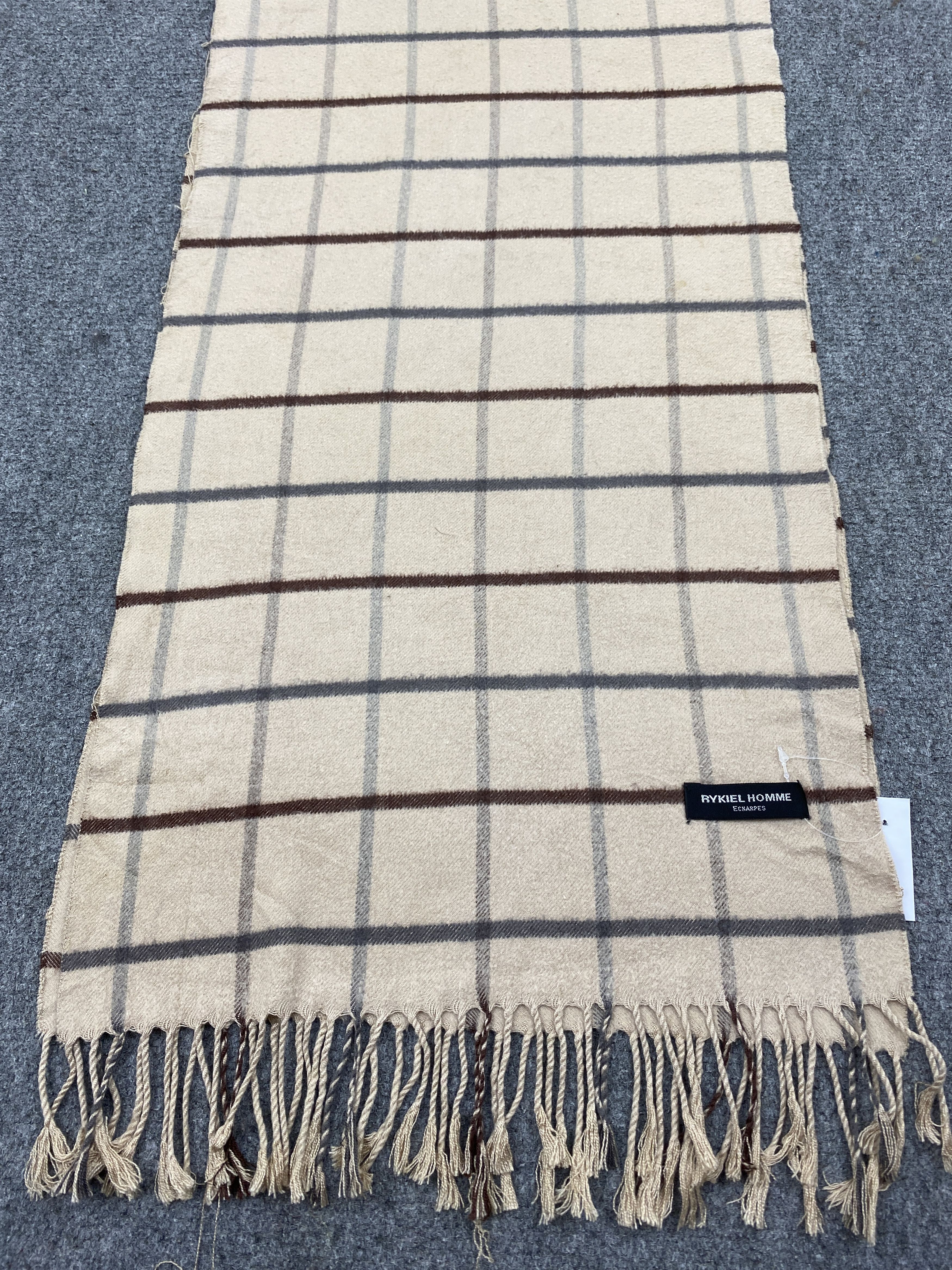 Sonia Rykiel Rykiel Homme Scarf / Muffler / Neckwear SC0256 Size ONE SIZE - 3 Thumbnail