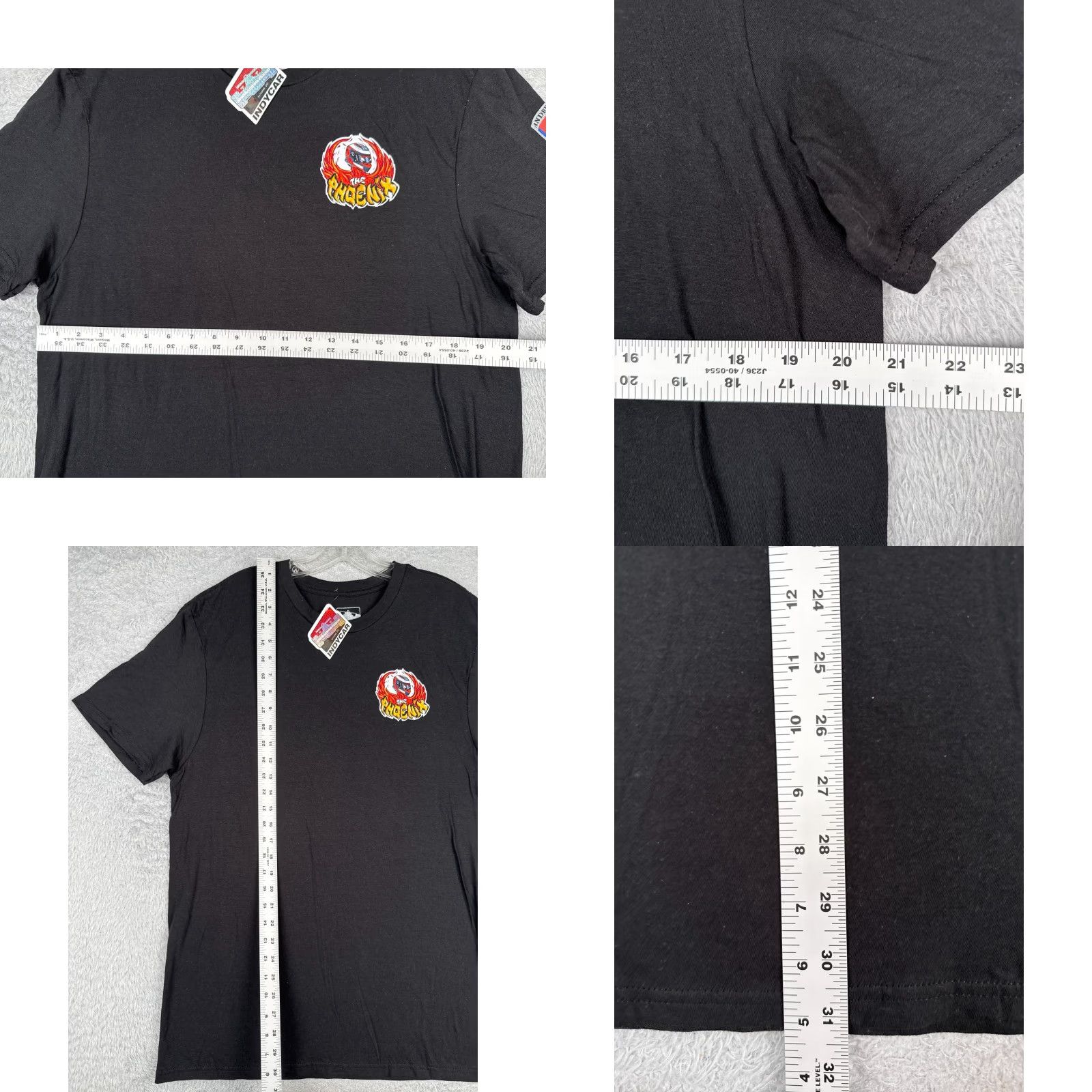 Vintage Indycar Shirt Adult Large Black The Phoenix Andretti Short Sleeve Crew Neck Legends Global Merchandise Shirt | Cars, Racing Mens Size US L / EU 52-54 / 3 - 8 Thumbnail