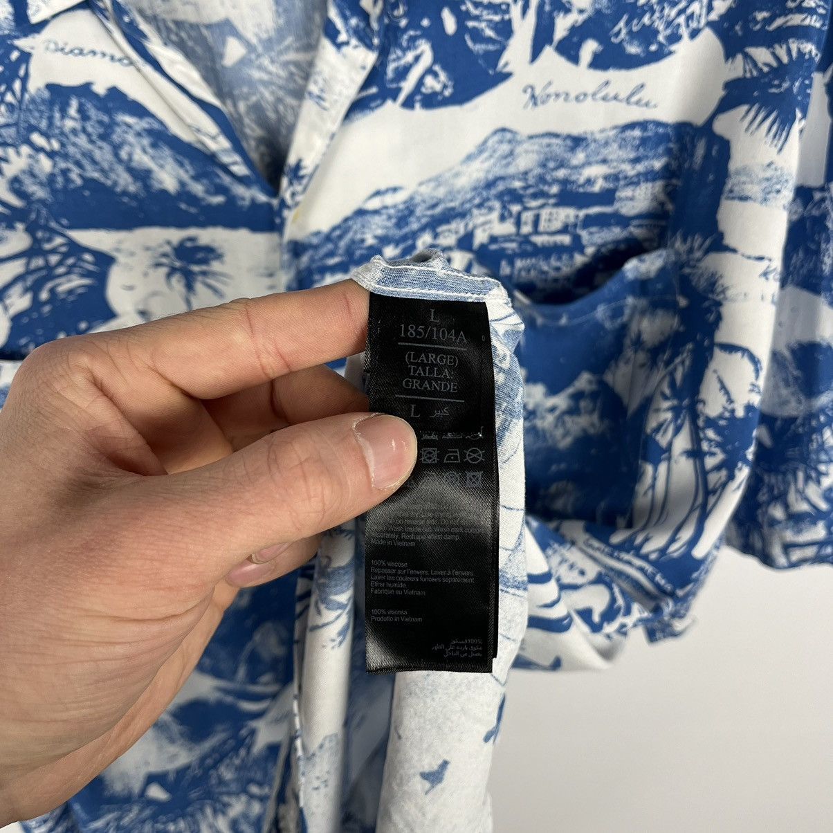Allsaints Designer Allsaints AWA Hawaii crazy oversize shirt Size US L / EU 52-54 / 3 - 8 Thumbnail
