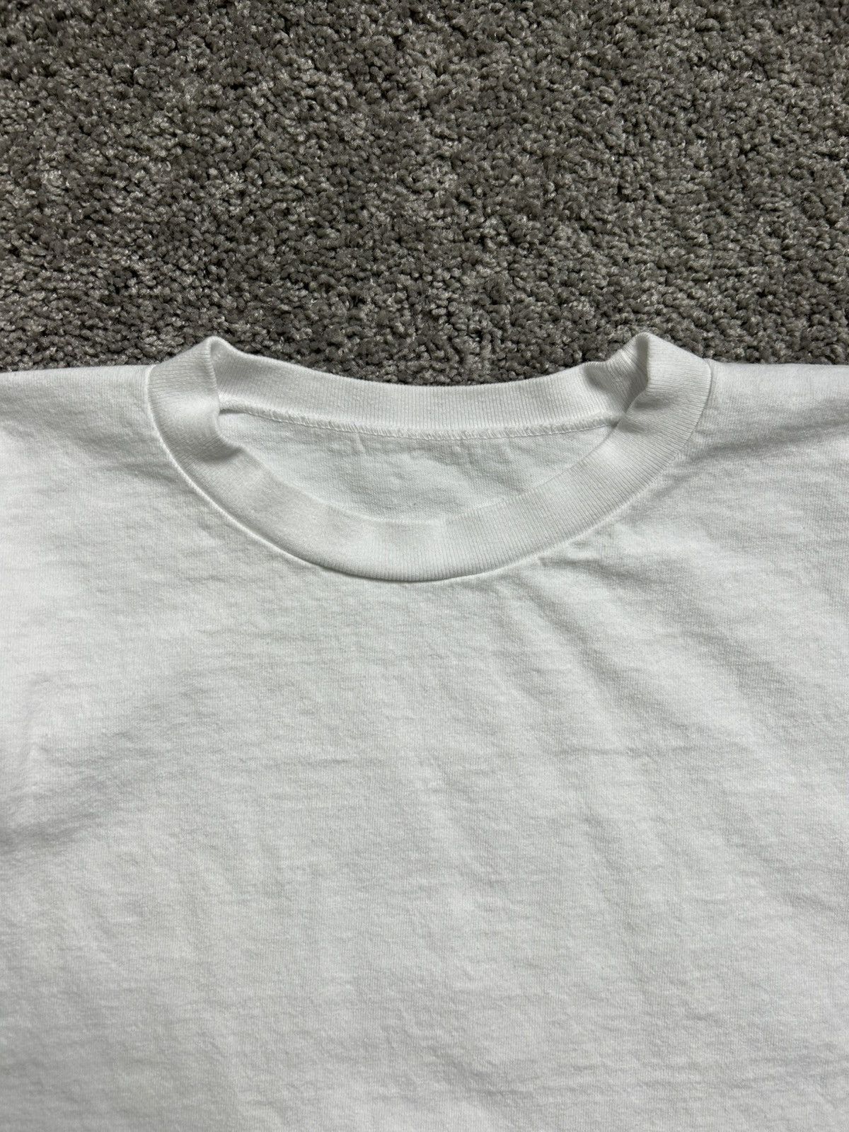 Yeezy Yeezy Tee TS-01 02 Blank White Boxy Single Stitch Size US L / EU 52-54 / 3 - 2 Thumbnail